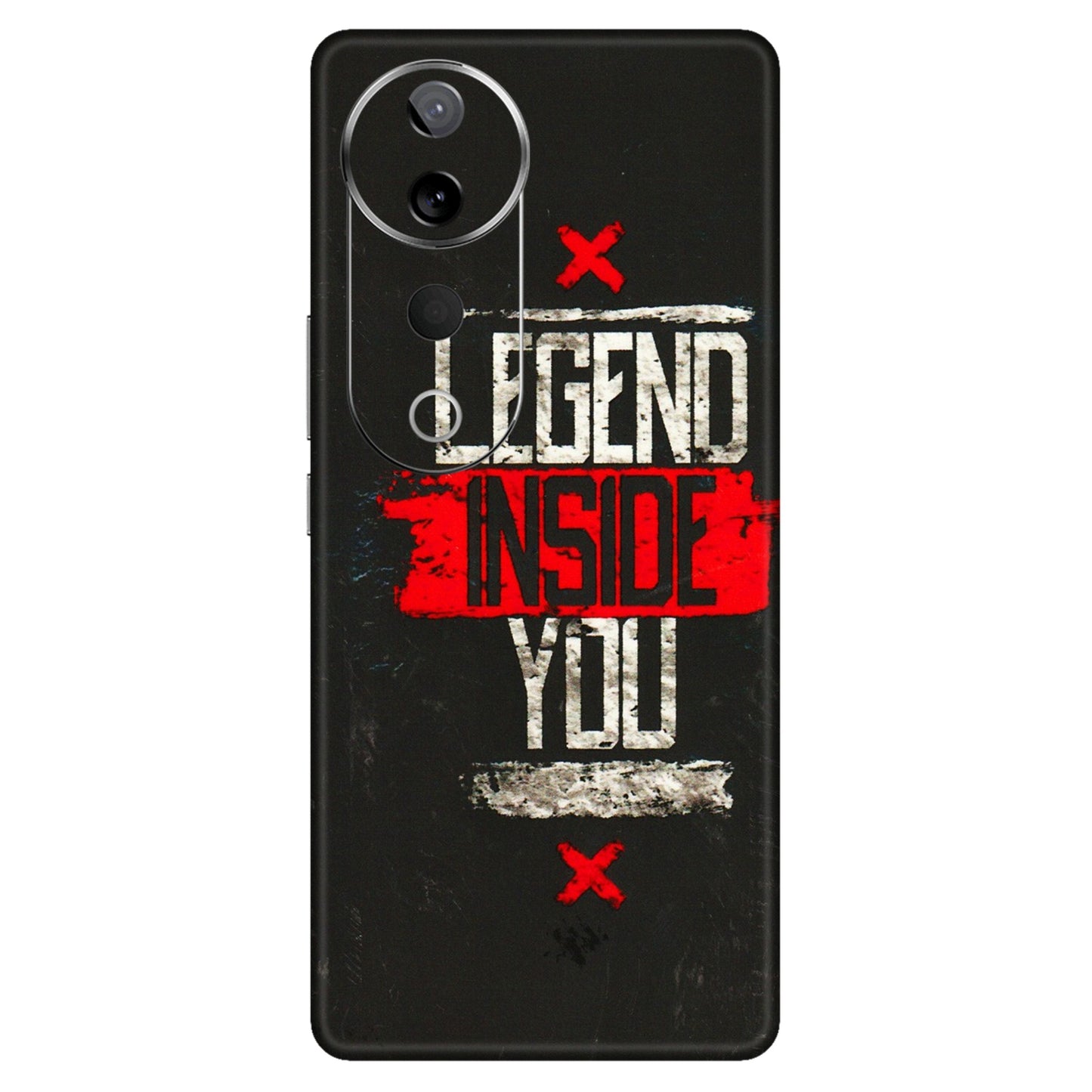 VIVO Z/V/X/T/U/S Series Phone Skins (All Models) - Legend Inside You - 3D Embossed Finish (L-186) Vivo T3 Ultra (5G)