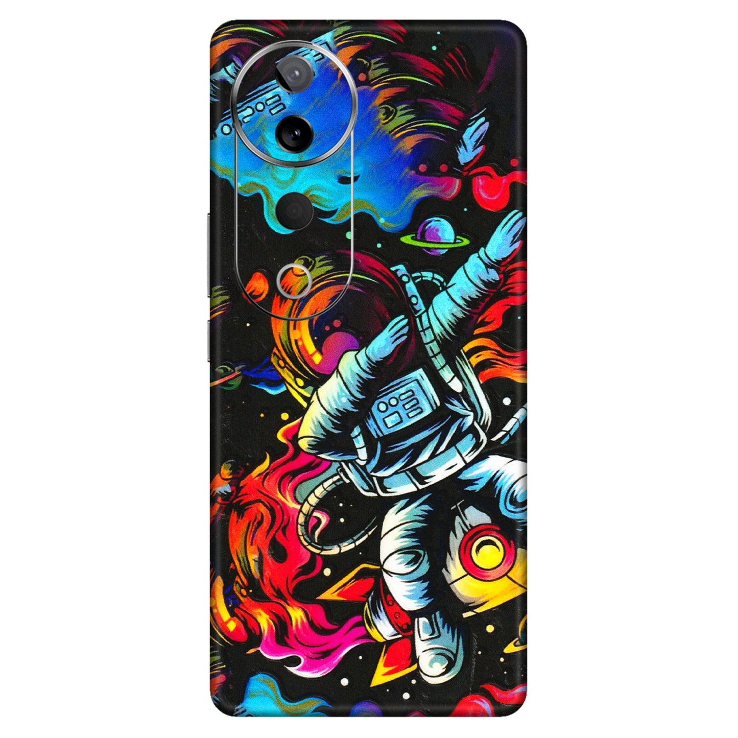 VIVO Z/V/X/T/U/S Series Phone Skins (All Models) - Astronaut Dope - 3D Embossed Finish (L-191) Vivo T3 Ultra (5G)