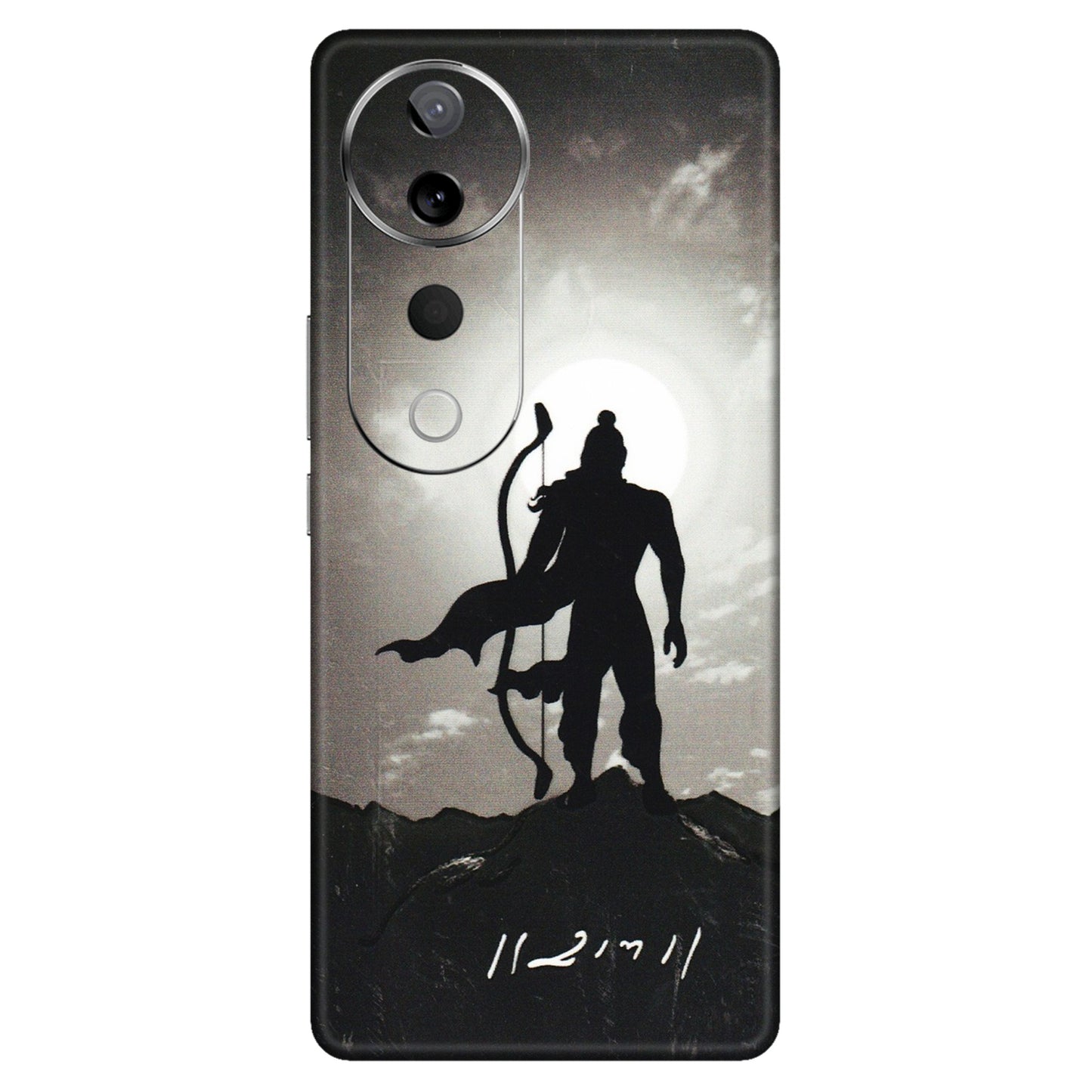 VIVO Z/V/X/T/U/S Series Phone Skins (All Models) - Jai Siya Ram - 3D Embossed Finish (L-200) Vivo T3 Ultra (5G)