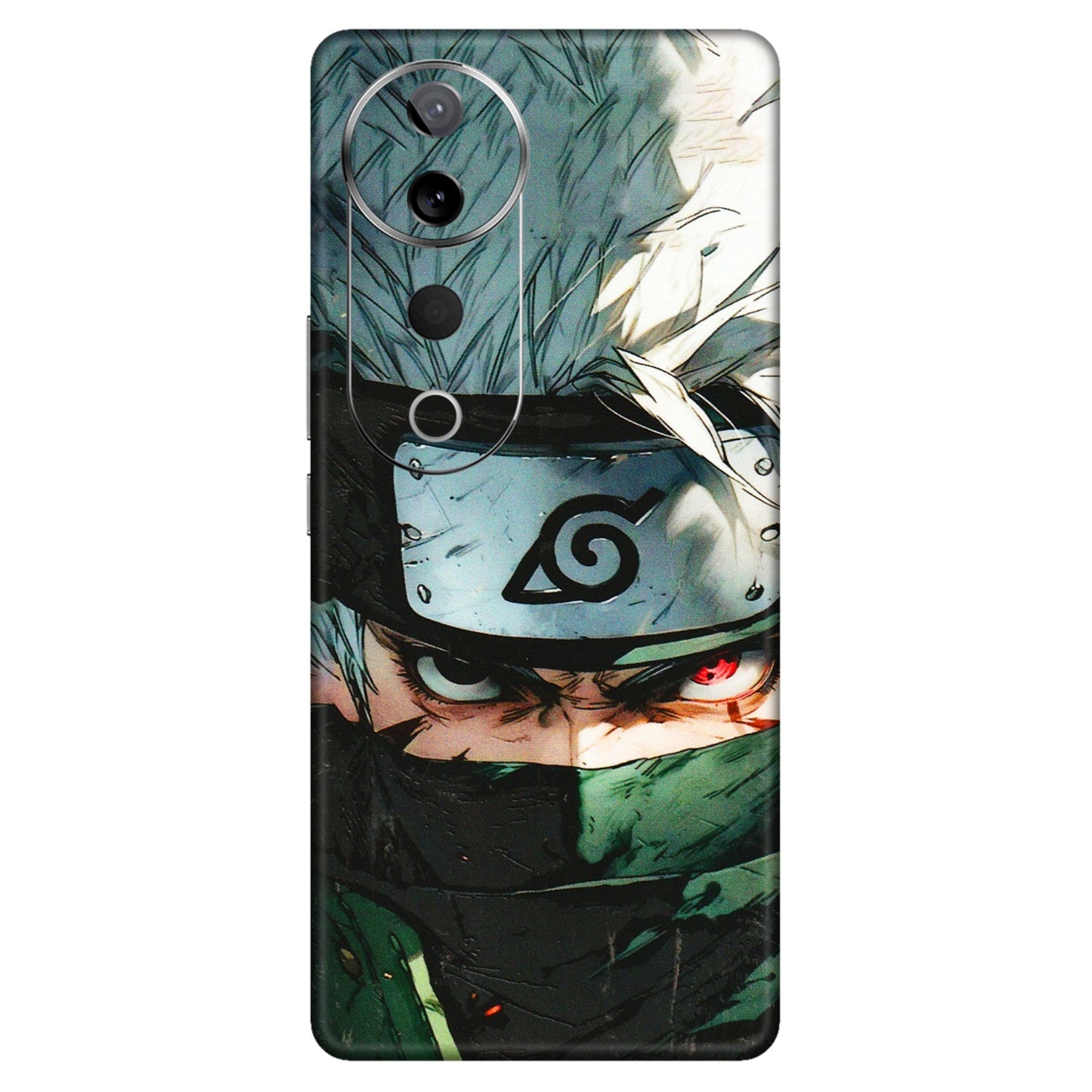 VIVO Z/V/X/T/U/S Series Phone Skins (All Models) - Kakashi Red Eye Focus - 3D Embossed Finish (L-227) Vivo T3 Ultra (5G)