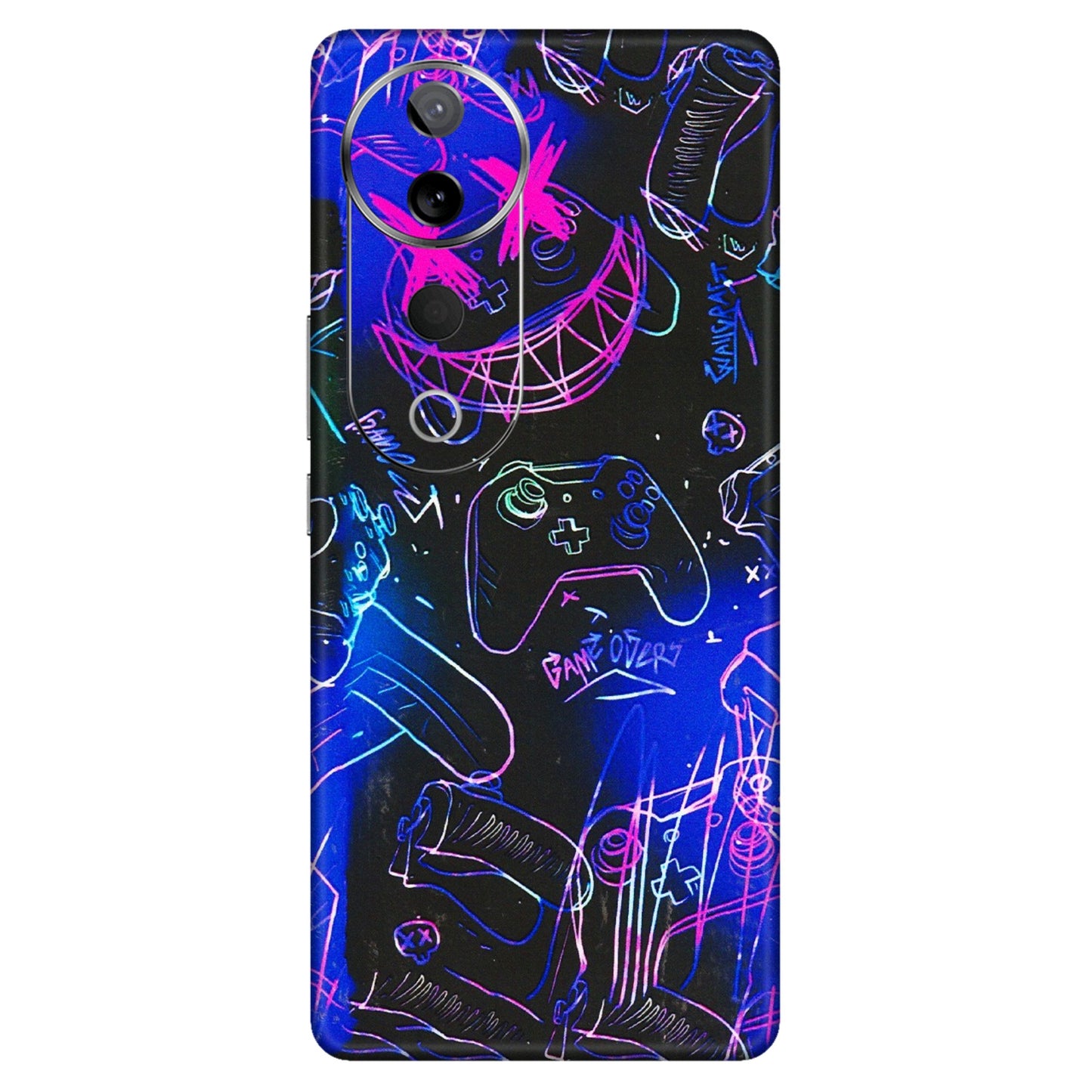 VIVO Z/V/X/T/U/S Series Phone Skins (All Models) - Gamers Paradise - 3D Embossed Finish (L-258) Vivo T3 Ultra (5G)