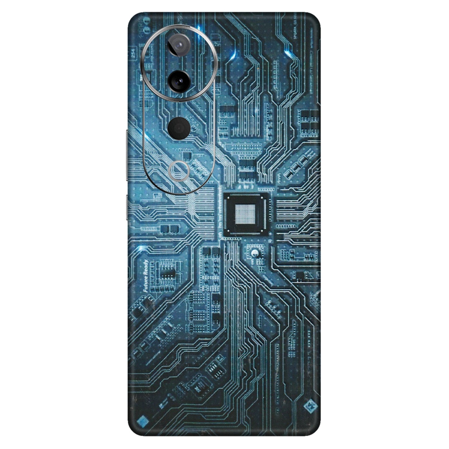 VIVO Z/V/X/T/U/S Series Phone Skins (All Models) - Original Circuit - 3D Embossed Finish (L-267) Vivo T3 Ultra (5G)