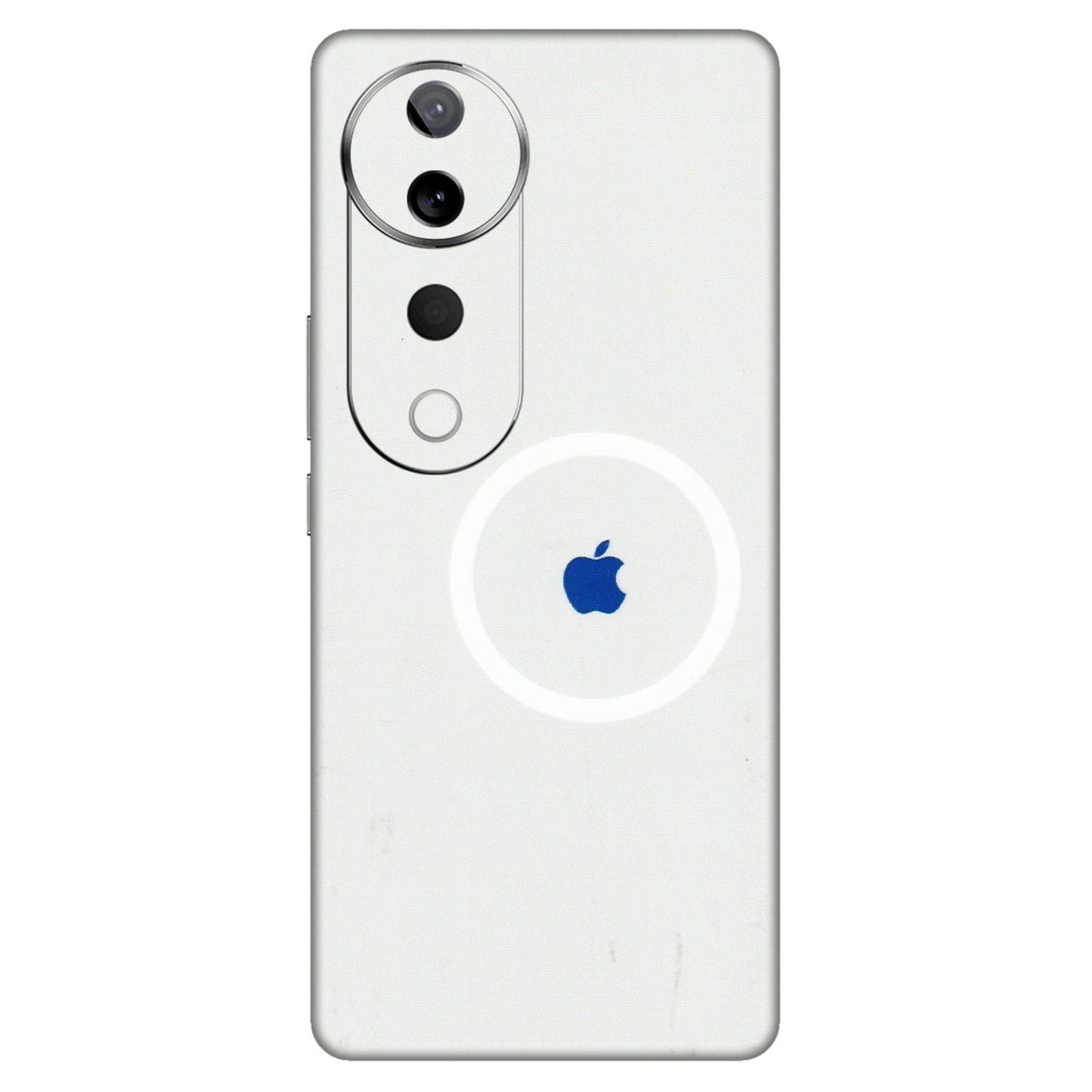 VIVO Z/V/X/T/U/S Series Phone Skins (All Models) - iPhone Magsafe Logo - 3D Embossed Finish (L-320) Vivo T3 Ultra (5G)