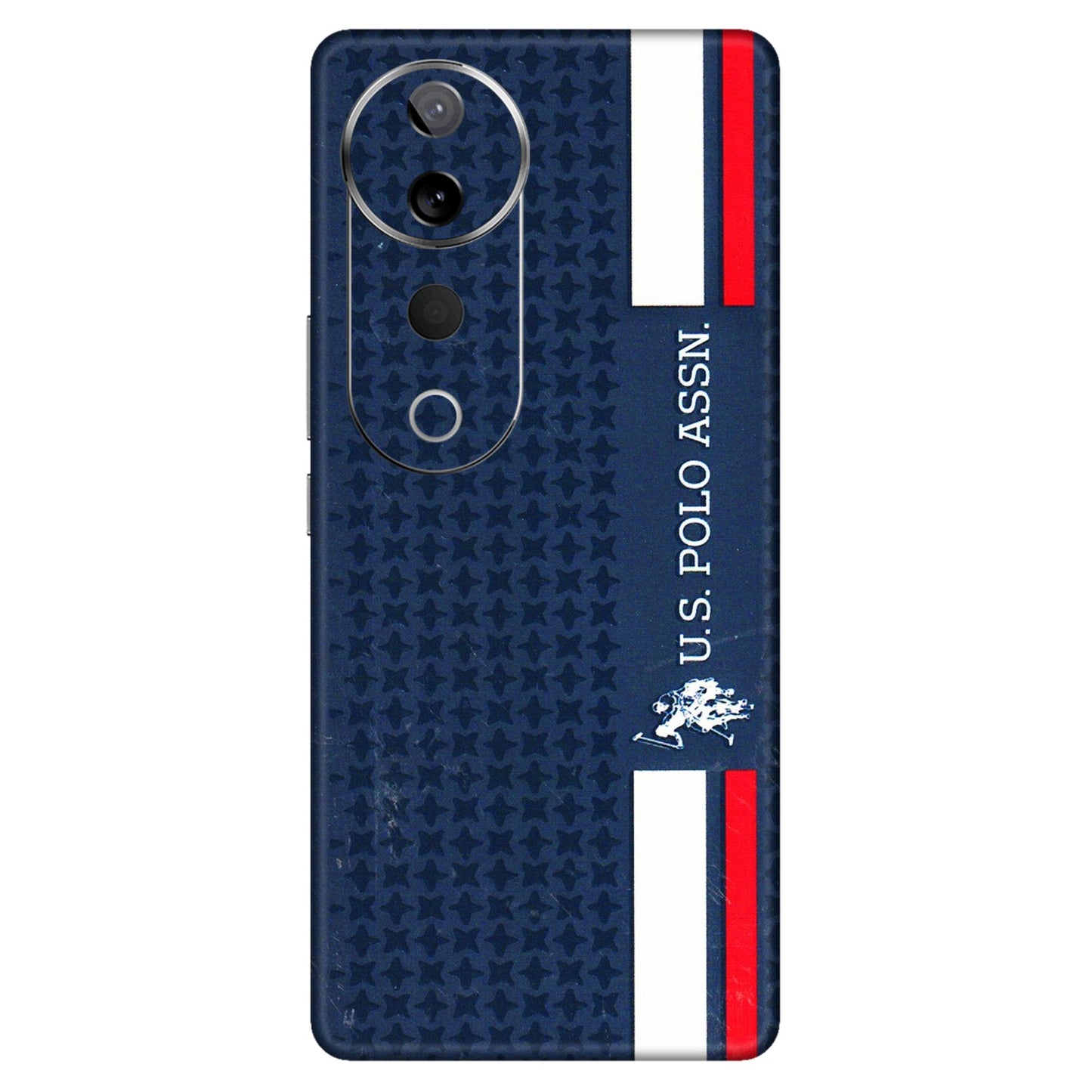 VIVO Z/V/X/T/U/S Series Phone Skins (All Models) - US POLO Designer Brand - 3D Embossed Finish (L-65) Vivo T3 Ultra (5G)