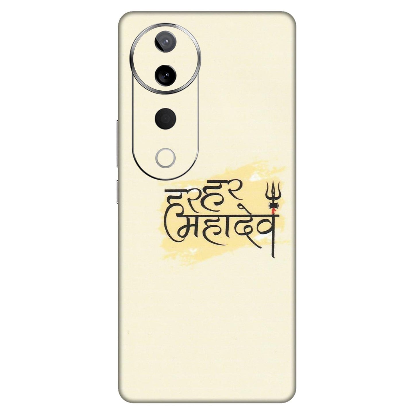VIVO Z/V/X/T/U/S Series Phone Skins (All Models) - Har Har Mahadev - Matte Finish (M-10) Vivo T3 Ultra (5G)