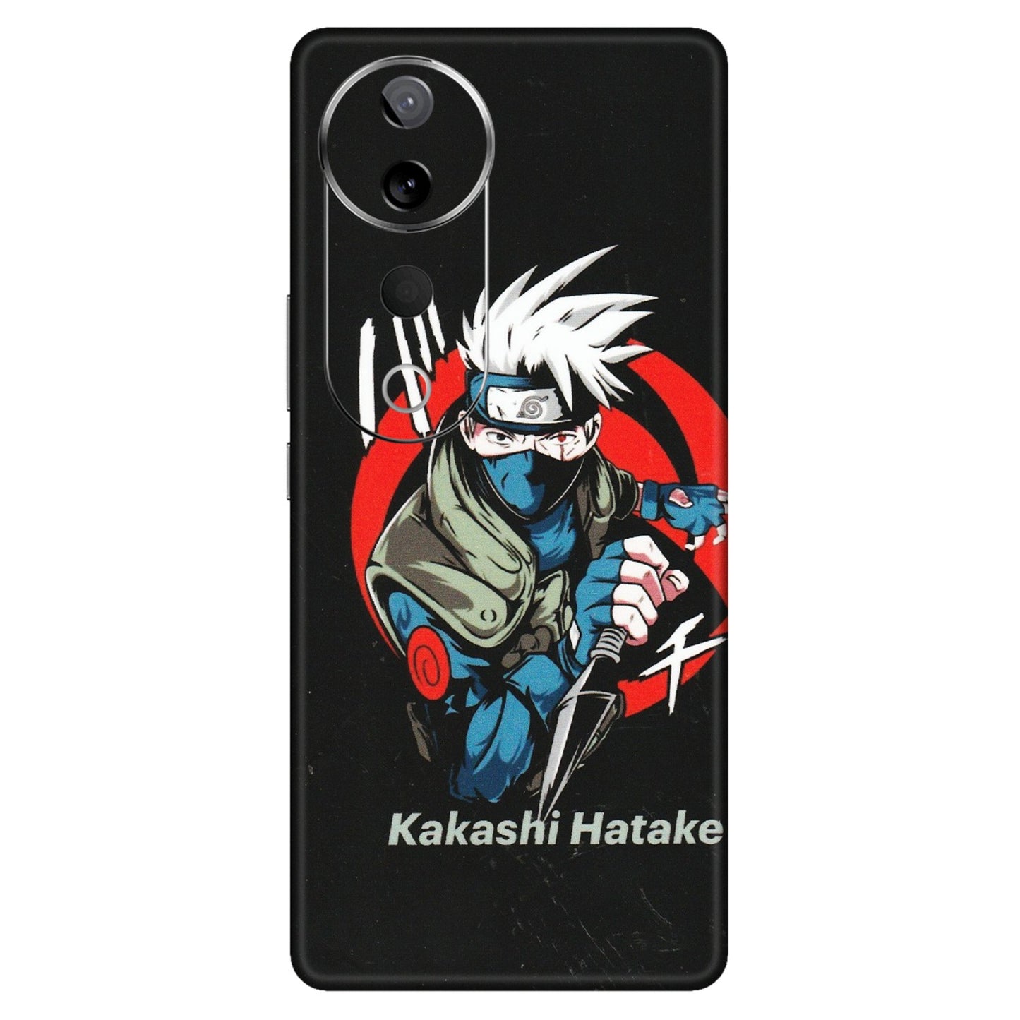 VIVO Z/V/X/T/U/S Series Phone Skins (All Models) - Naruto Kakashi Hatake Killer - Matte Finish (M-114) Vivo T3 Ultra (5G)