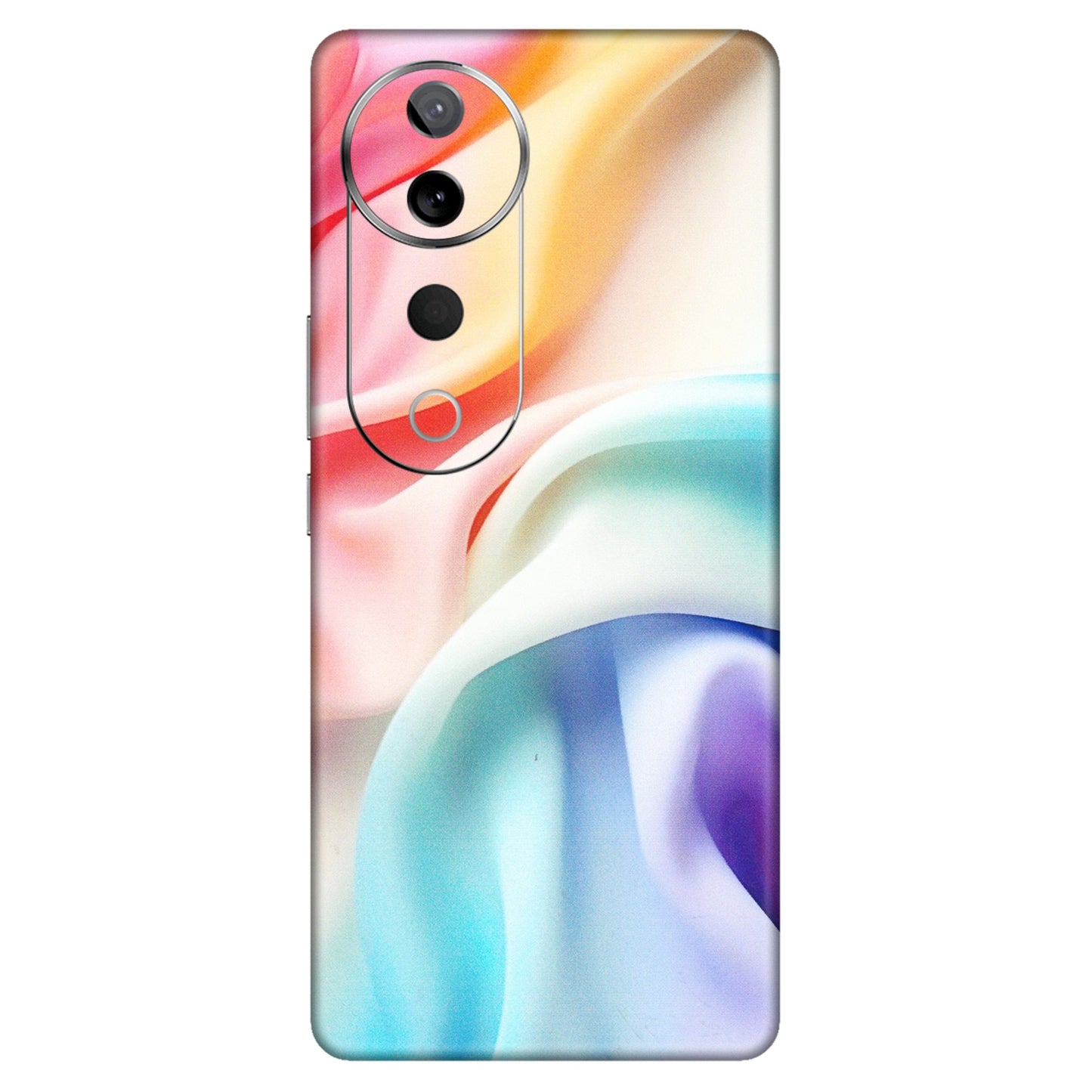 VIVO Z/V/X/T/U/S Series Phone Skins (All Models) - Colourful Silk Cloth - Matte Finish (M-165) Vivo T3 Ultra (5G)