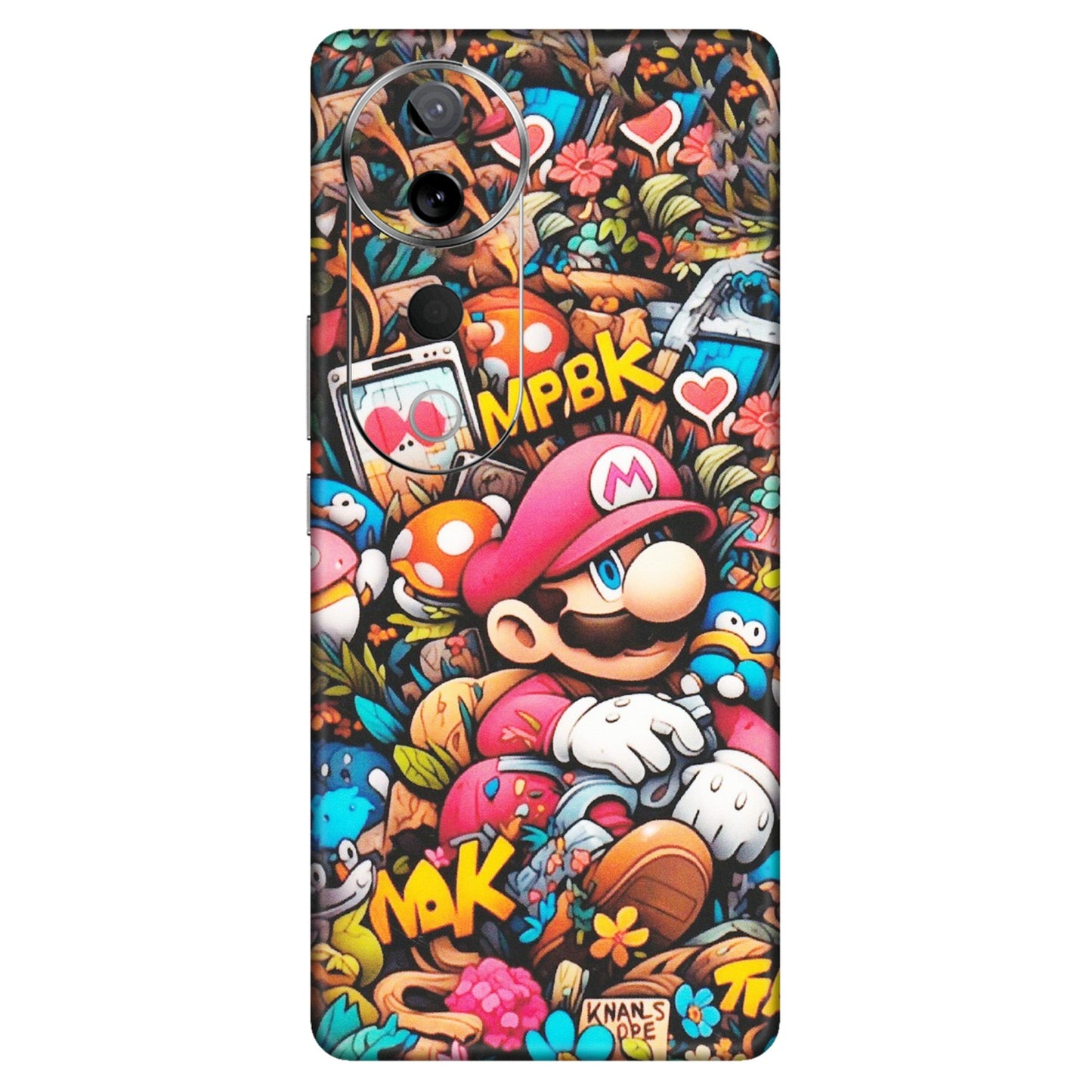 VIVO Z/V/X/T/U/S Series Phone Skins (All Models) - Super Mario Bros Artistic - Matte Finish (M-173) Vivo T3 Ultra (5G)