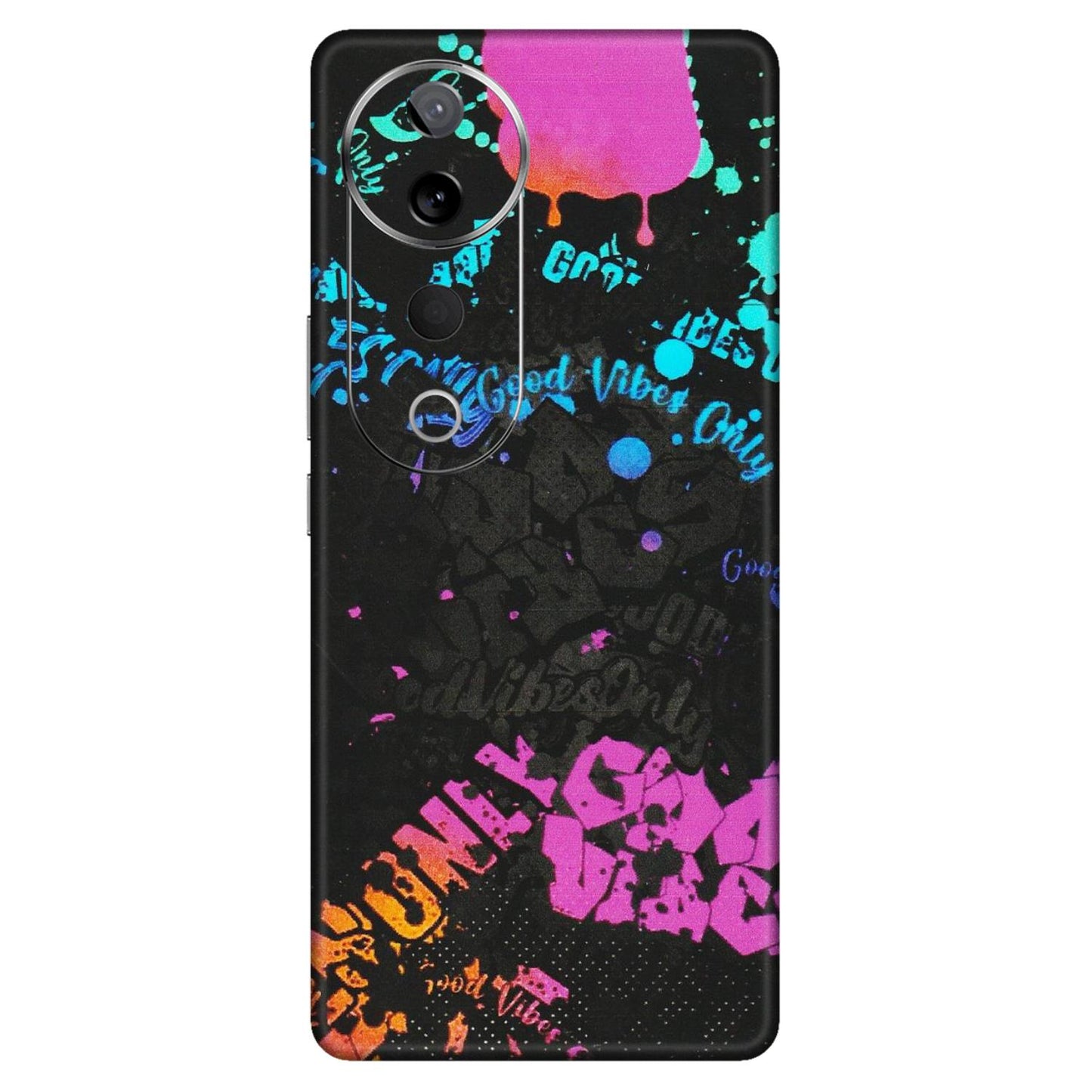 VIVO Z/V/X/T/U/S Series Phone Skins (All Models) - Majestic Black Vibes - Matte Finish (M-62) Vivo T3 Ultra (5G)
