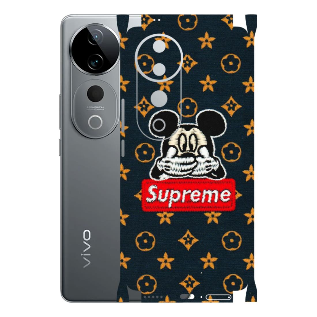 VIVO Z/V/X/T/U/S Series Phone Skins (All Models) - Mickey Supreme - Matte Finish (M-83) Vivo T3 Ultra (5G)