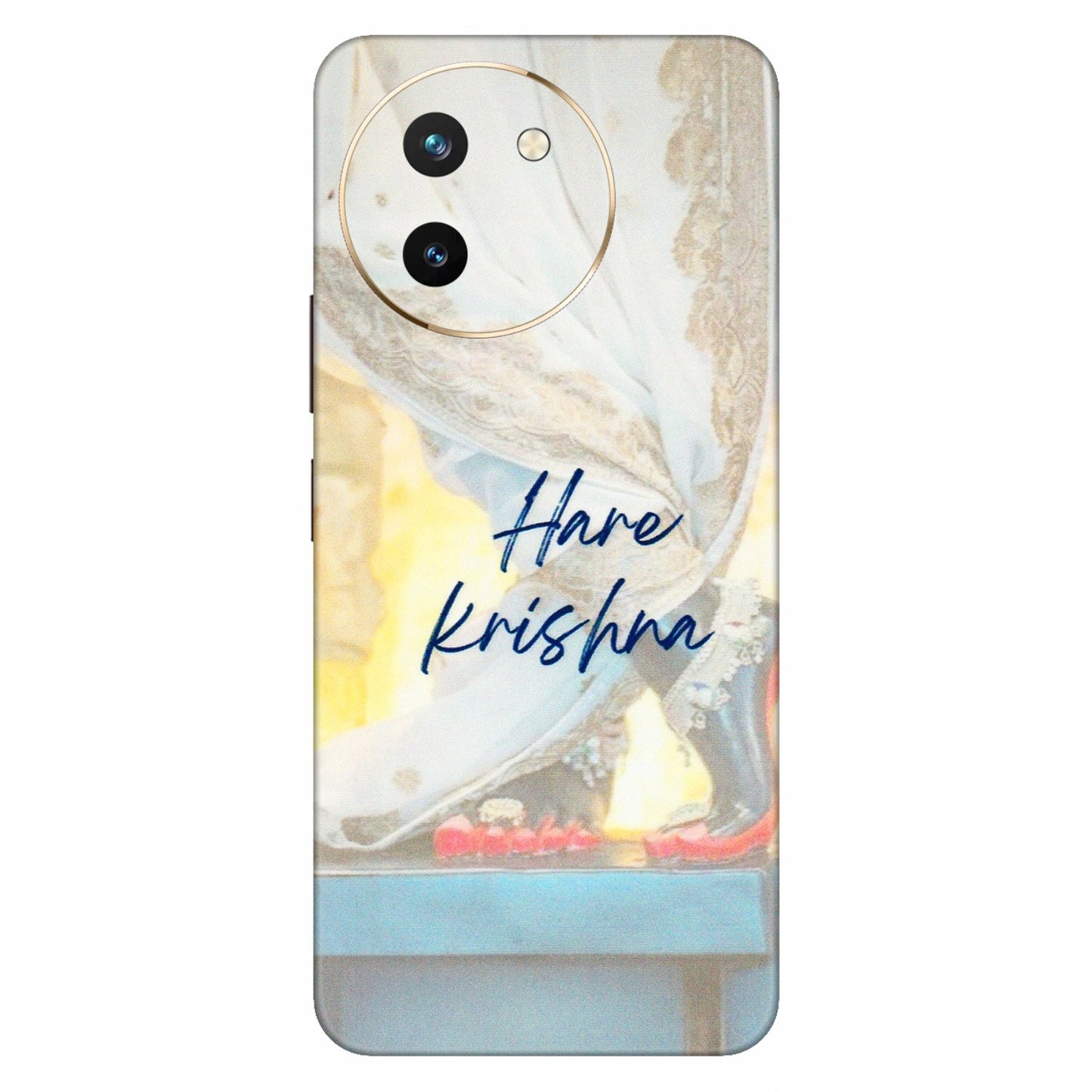 VIVO Z/V/X/T/U/S Series Phone Skins (All Models) - Hare Krishna - 3D Embossed Finish (L-03) Vivo T3 X (5G)