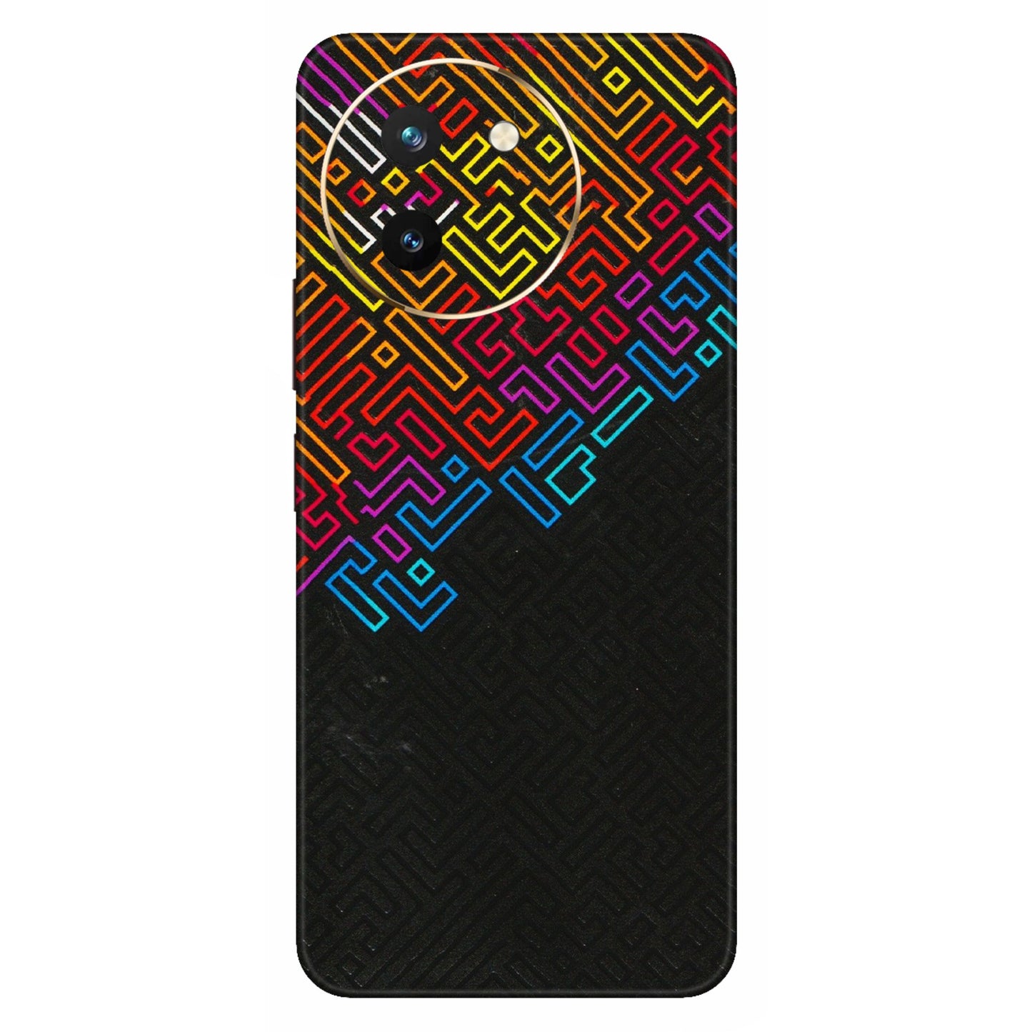 VIVO Z/V/X/T/U/S Series Phone Skins (All Models) - Dotme Pattern Art - 3D Embossed Finish (L-121) Vivo T3 X (5G)