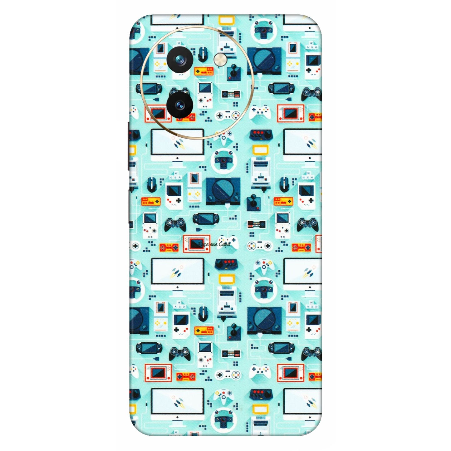 VIVO Z/V/X/T/U/S Series Phone Skins (All Models) - Gadgets Doodle - 3D Embossed Finish (L-184) Vivo T3 X (5G)