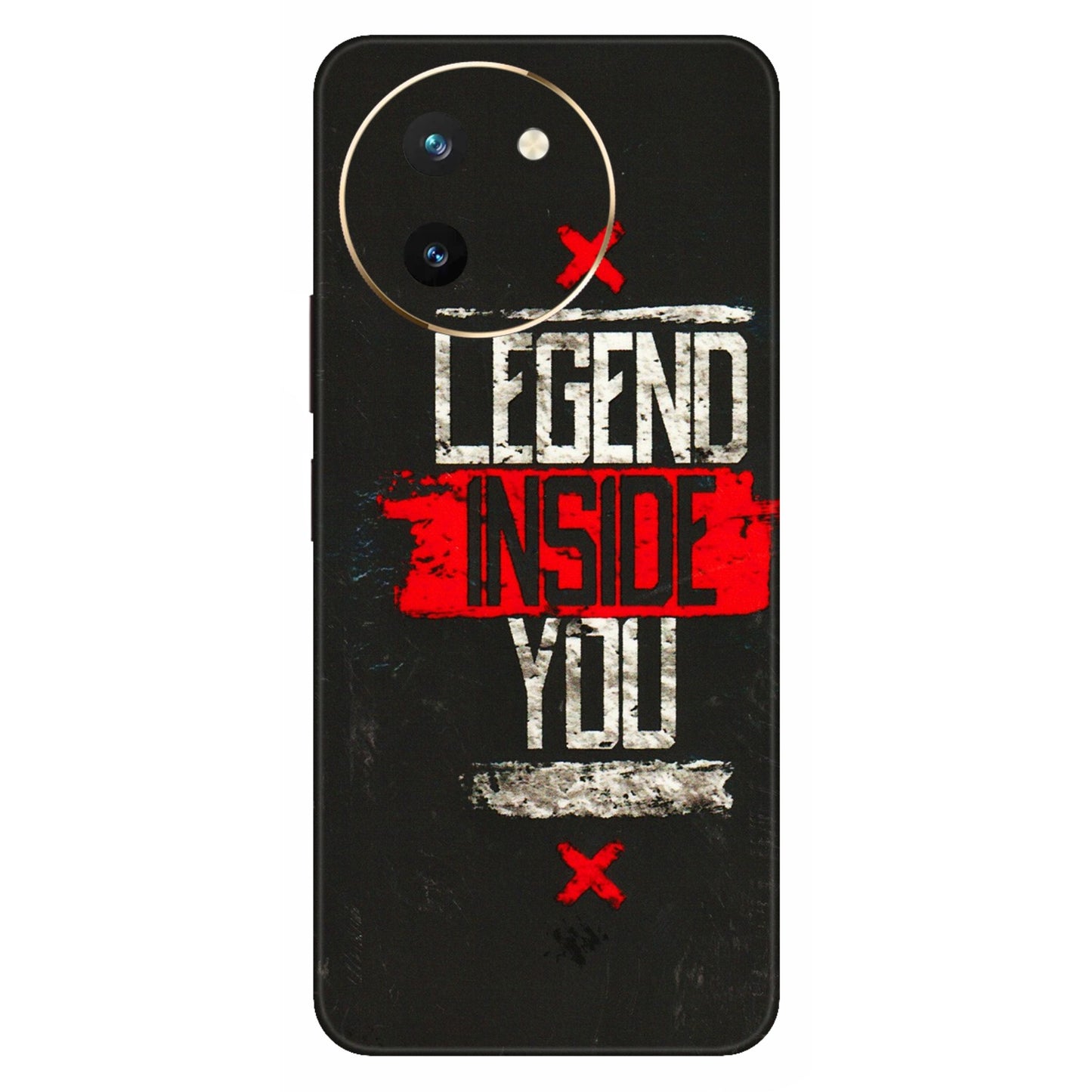 VIVO Z/V/X/T/U/S Series Phone Skins (All Models) - Legend Inside You - 3D Embossed Finish (L-186) Vivo T3 X (5G)