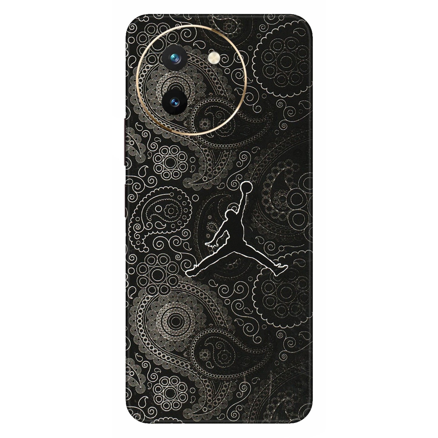 VIVO Z/V/X/T/U/S Series Phone Skins (All Models) - Basketball Player Artwork - 3D Embossed Finish (L-215) Vivo T3 X (5G)