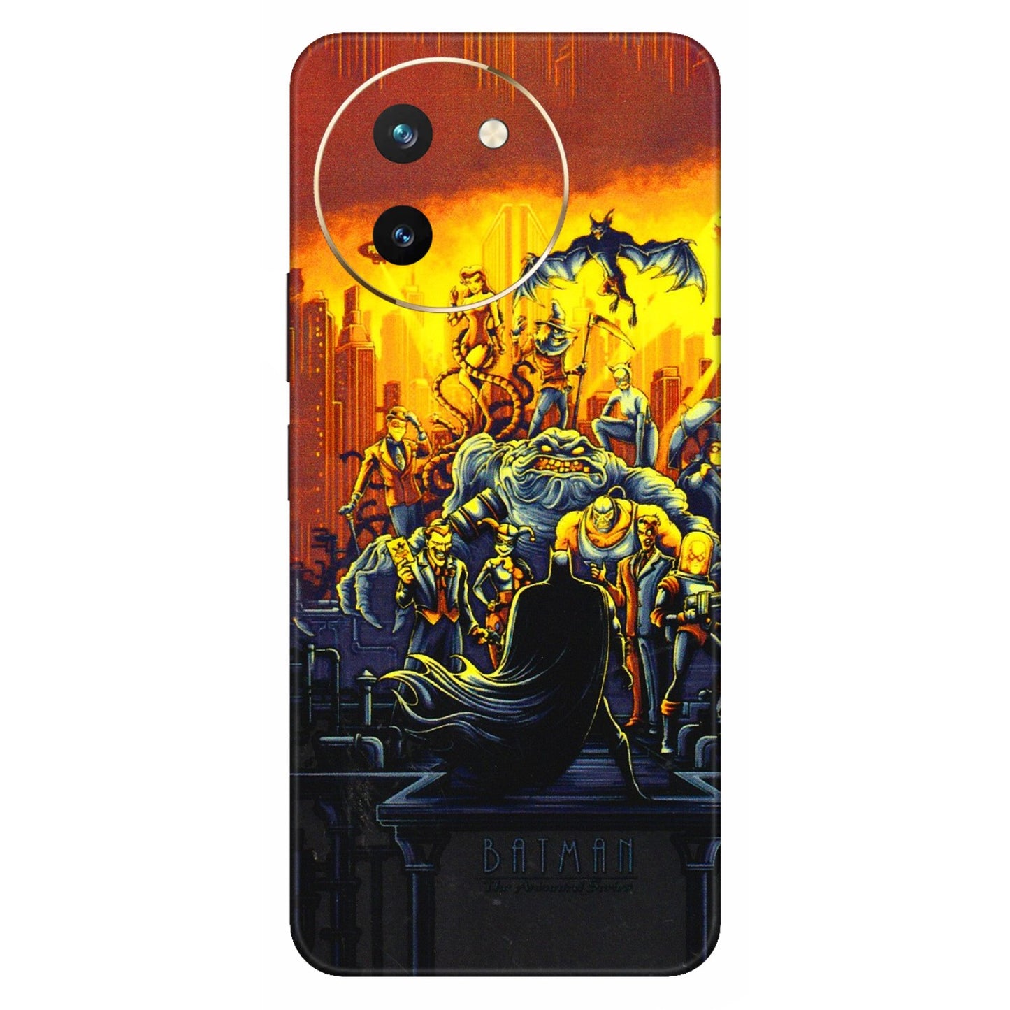 VIVO Z/V/X/T/U/S Series Phone Skins (All Models) - Games Doodles - 3D Embossed Finish (L-24) Vivo T3 X (5G)