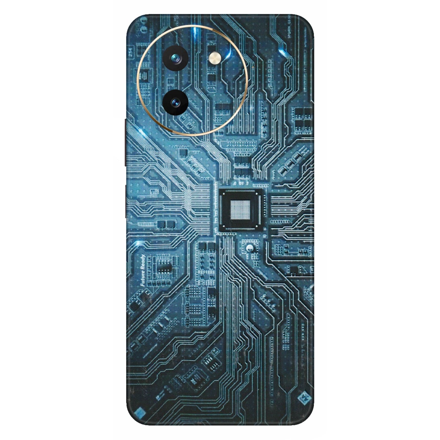 VIVO Z/V/X/T/U/S Series Phone Skins (All Models) - Original Circuit - 3D Embossed Finish (L-267) Vivo T3 X (5G)
