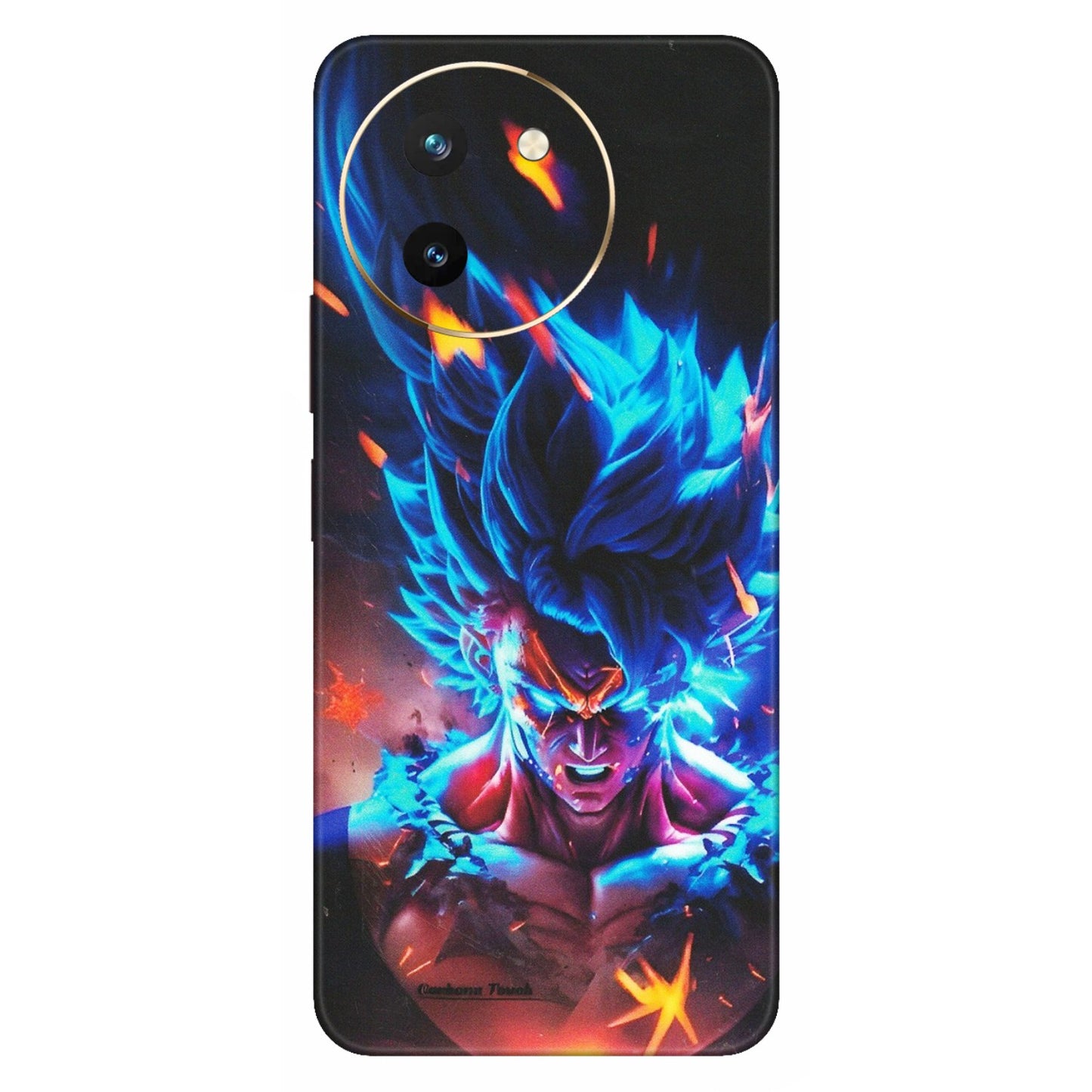 VIVO Z/V/X/T/U/S Series Phone Skins (All Models) - Angry Goku Dragon Ball Anime - Matte Finish (M-150) Vivo T3 X (5G)