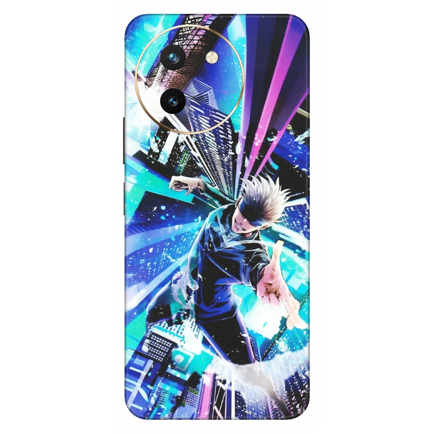 VIVO Z/V/X/T/U/S Series Phone Skins (All Models) - Manga Action Jujustu Kaisen Anime - Matte Finish (M-155) Vivo T3 X (5G)