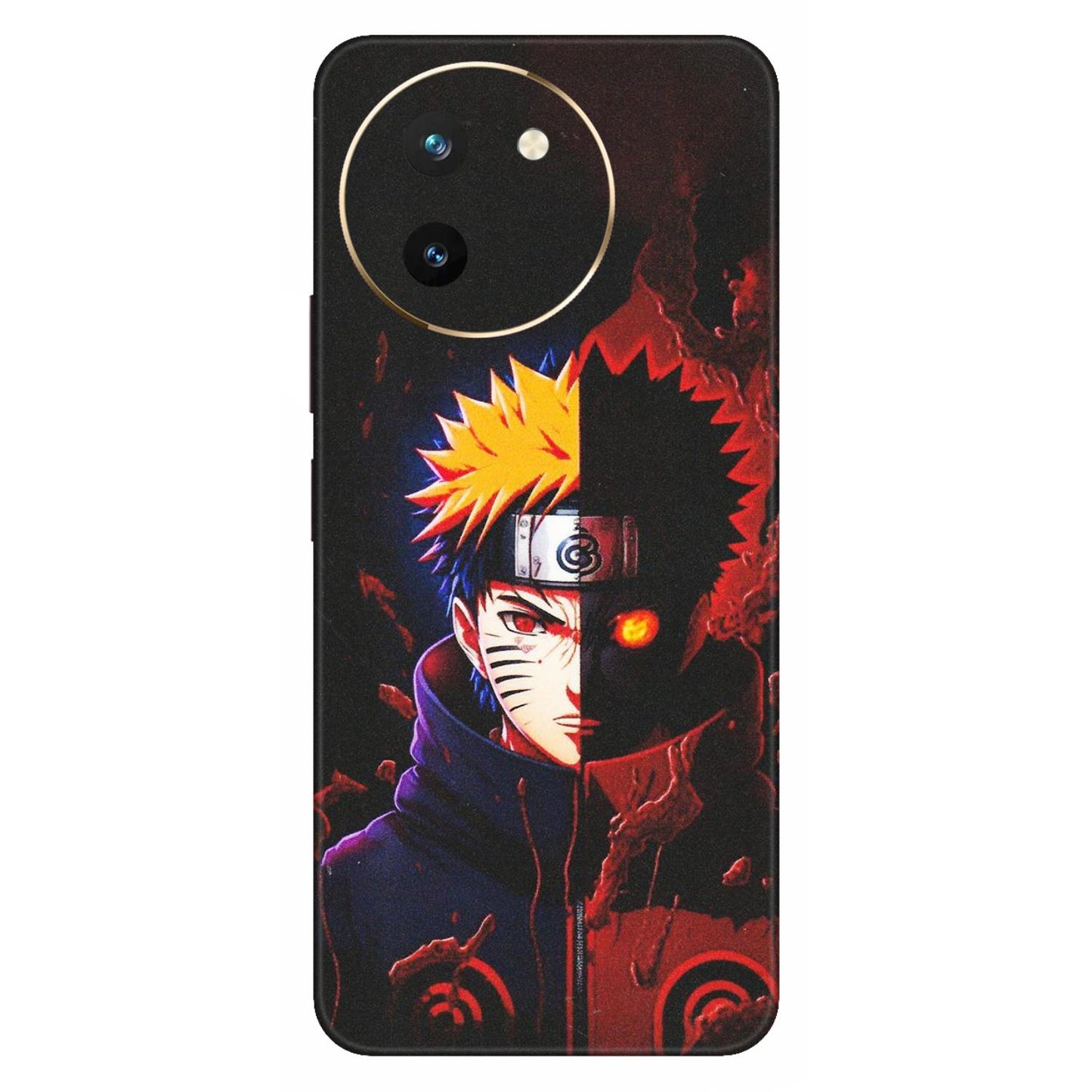VIVO Z/V/X/T/U/S Series Phone Skins (All Models) - Naruto X Evil - Matte Finish (M-70) Vivo T3 X (5G)