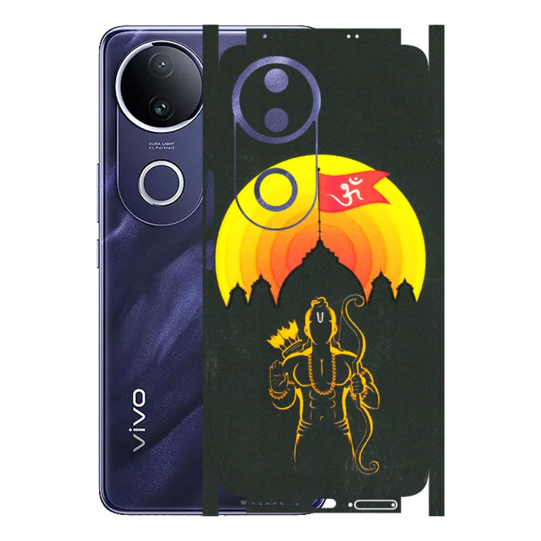 VIVO Z/V/X/T/U/S Series Phone Skins (All Models) - Lord Ram - 3D Embossed Finish (L-132) Vivo T4R 5G