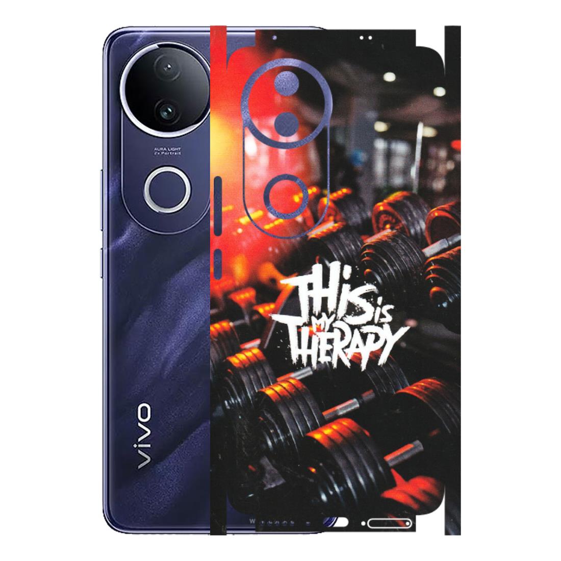 VIVO Z/V/X/T/U/S Series Phone Skins (All Models) - GYM Lover Therapy - Matte Finish (M-160) Vivo T4R 5G