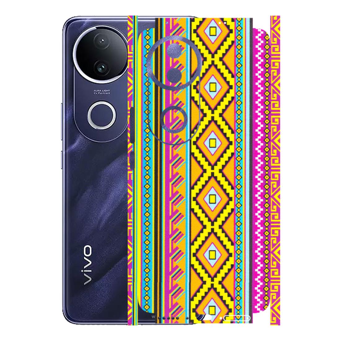 VIVO Z/V/X/T/U/S Series Phone Skins (All Models) - Thai illustration - Matte Finish (M-89) Vivo T4R 5G