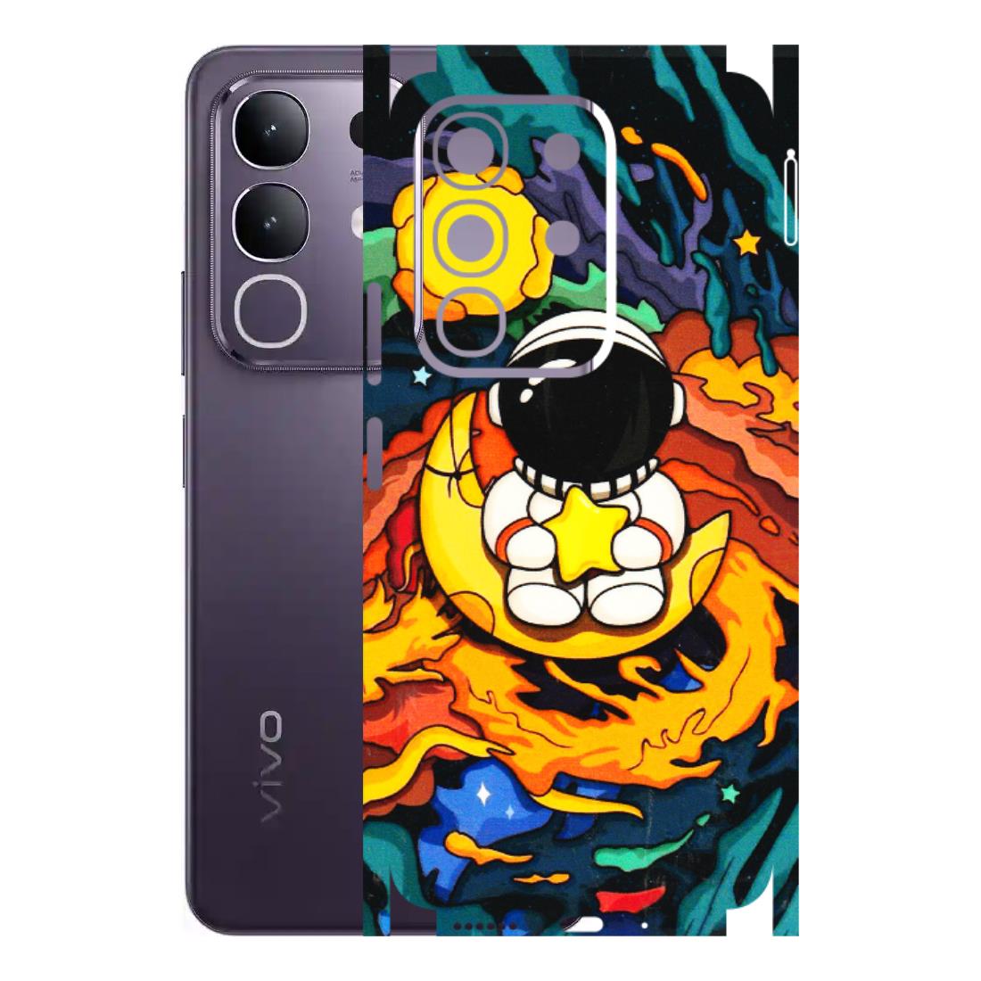 VIVO Z/V/X/T/U/S Series Phone Skins (All Models) - Baby Astronaut - 3D Embossed Finish (L-197) Vivo T4X 5G