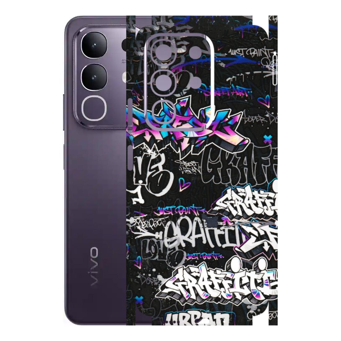 VIVO Z/V/X/T/U/S Series Phone Skins (All Models) - Graffiti Killer - 3D Embossed Finish (L-274) Vivo T4X 5G