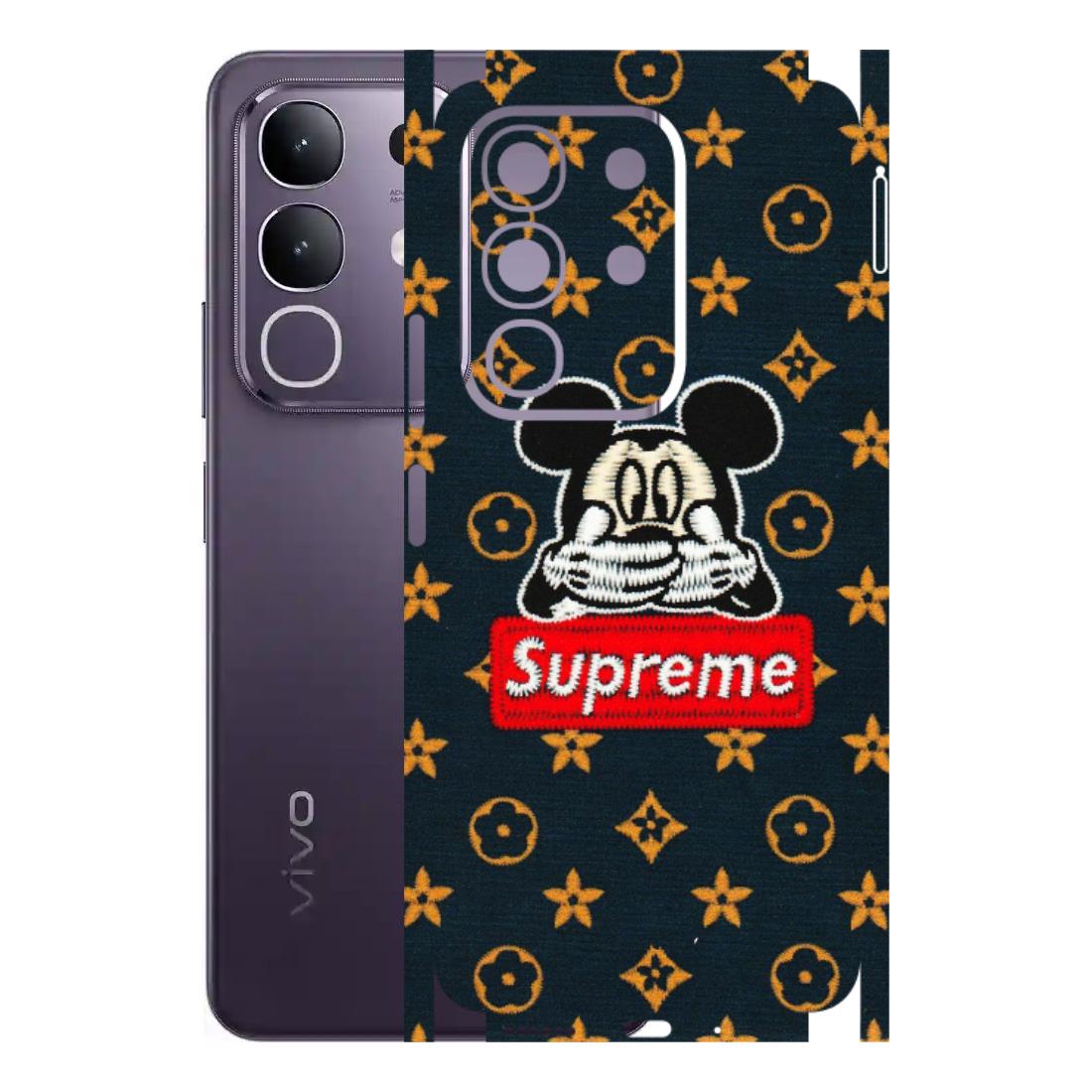 VIVO Z/V/X/T/U/S Series Phone Skins (All Models) - Mickey Supreme - Matte Finish (M-83) Vivo T4X 5G