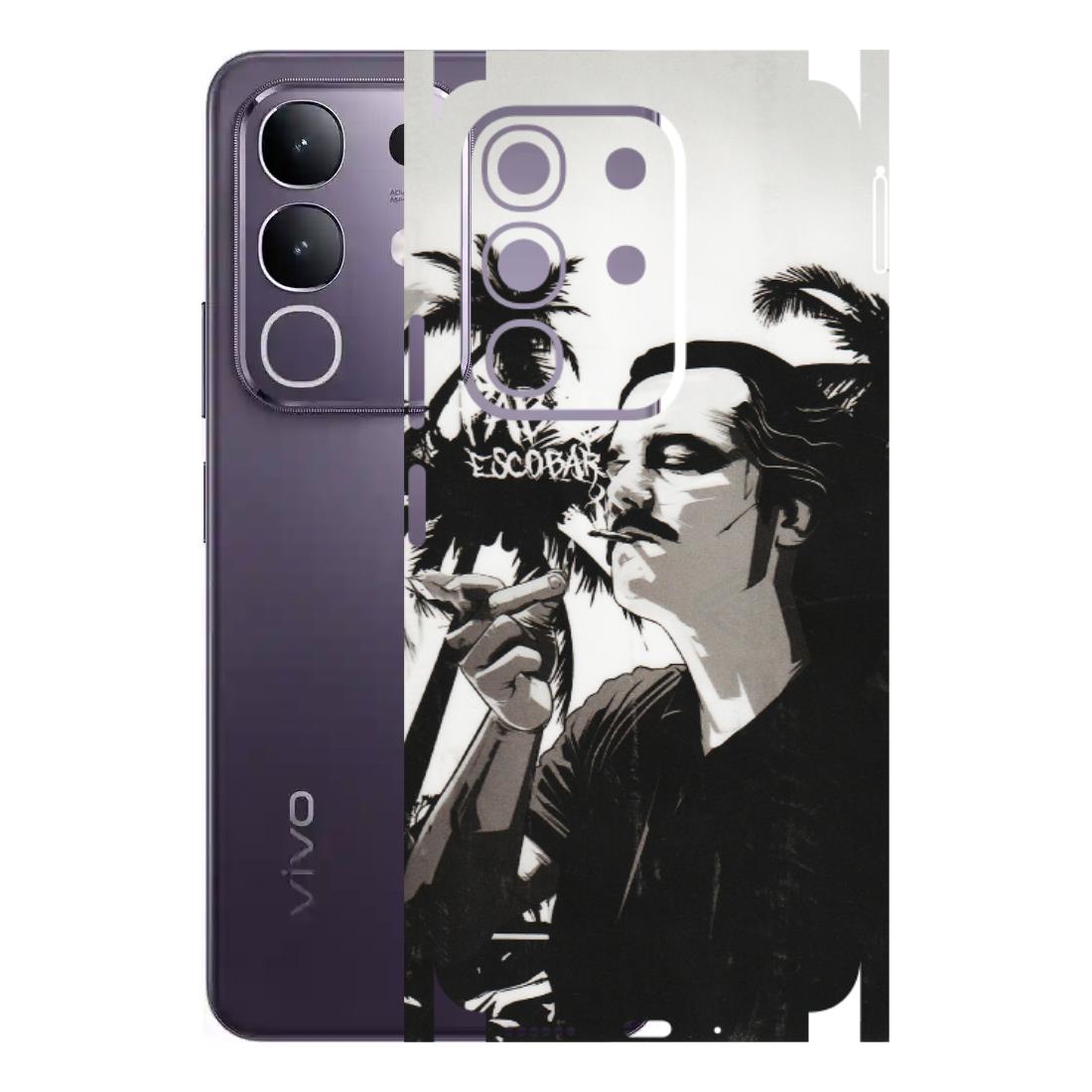 VIVO Z/V/X/T/U/S Series Phone Skins (All Models) - Pab Escobar - Transparent Finish (T-05) Vivo T4X 5G