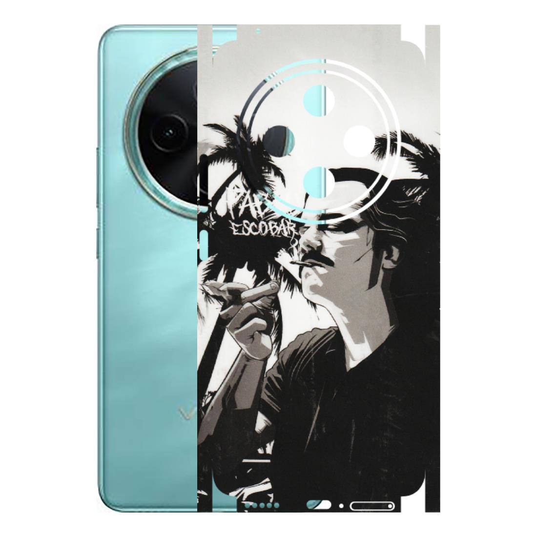 VIVO Z/V/X/T/U/S Series Phone Skins (All Models) - Pab Escobar - Transparent Finish (T-05) Vivo T4 5G