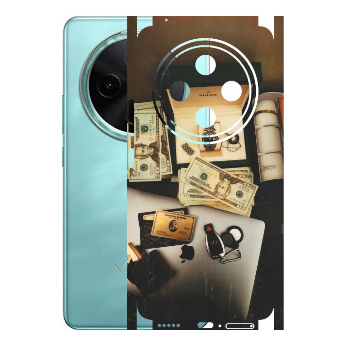 VIVO Z/V/X/T/U/S Series Phone Skins (All Models) - Luxury Lifestyle - Transparent Finish (T-11) Vivo T4 5G