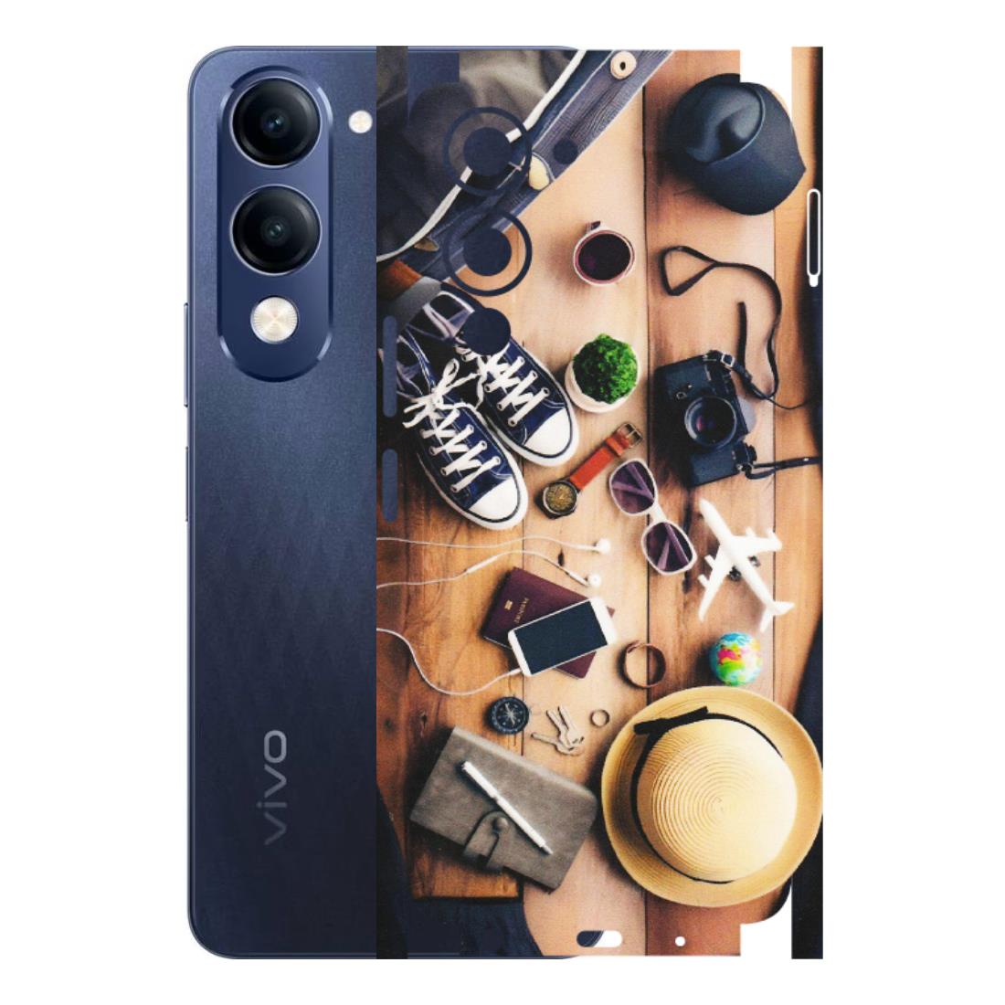 VIVO Z/V/X/T/U/S Series Phone Skins (All Models) - Travel Wanderlust - Matte Finish (M-133) Vivo T4 Lite