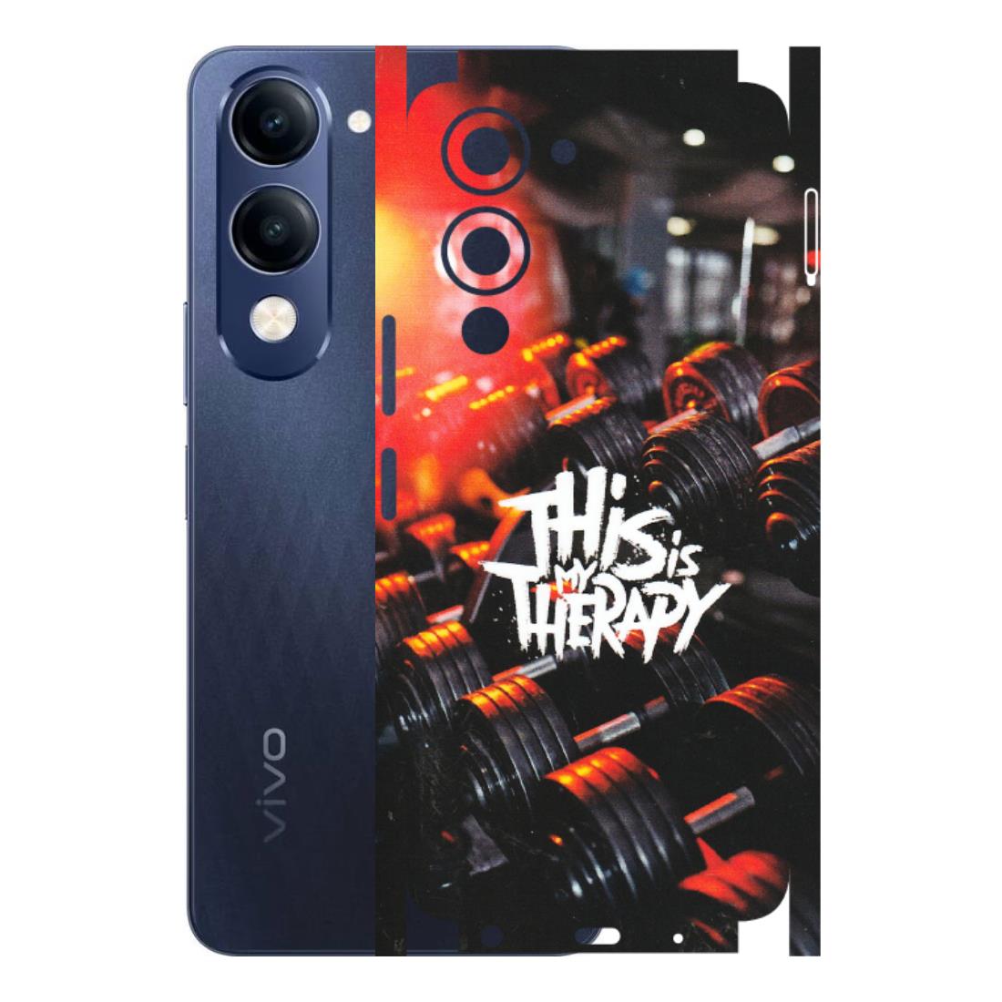 VIVO Z/V/X/T/U/S Series Phone Skins (All Models) - GYM Lover Therapy - Matte Finish (M-160) Vivo T4 Lite