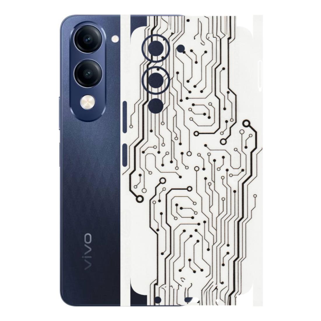 VIVO Z/V/X/T/U/S Series Phone Skins (All Models) - Tech Circuits - Transparent Finish (T-03) Vivo T4 Lite