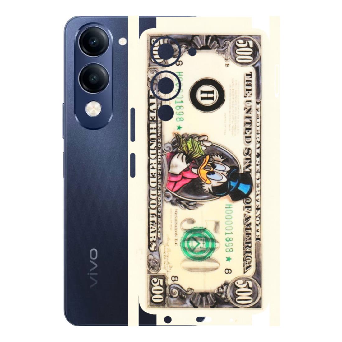 VIVO Z/V/X/T/U/S Series Phone Skins (All Models) - Five Hundred Dollar Duck - Transparent Finish (T-15) Vivo T4 Lite