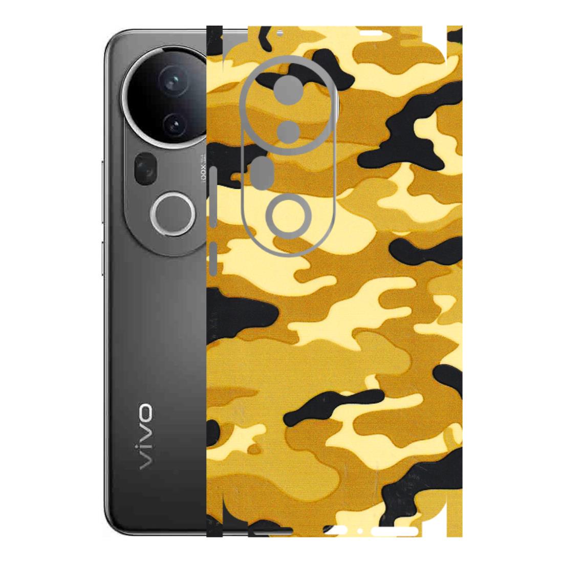 VIVO Z/V/X/T/U/S Series Phone Skins (All Models) - Indian Camo - 3D Embossed Finish (L-228) Vivo T4 Ultra