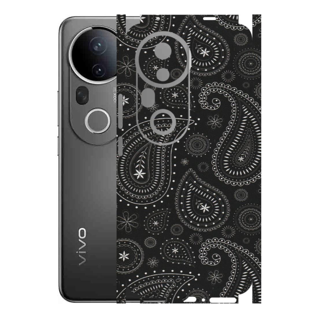 VIVO Z/V/X/T/U/S Series Phone Skins (All Models) - Black Sober Kerry - Matte Finish (M-37) Vivo T4 Ultra