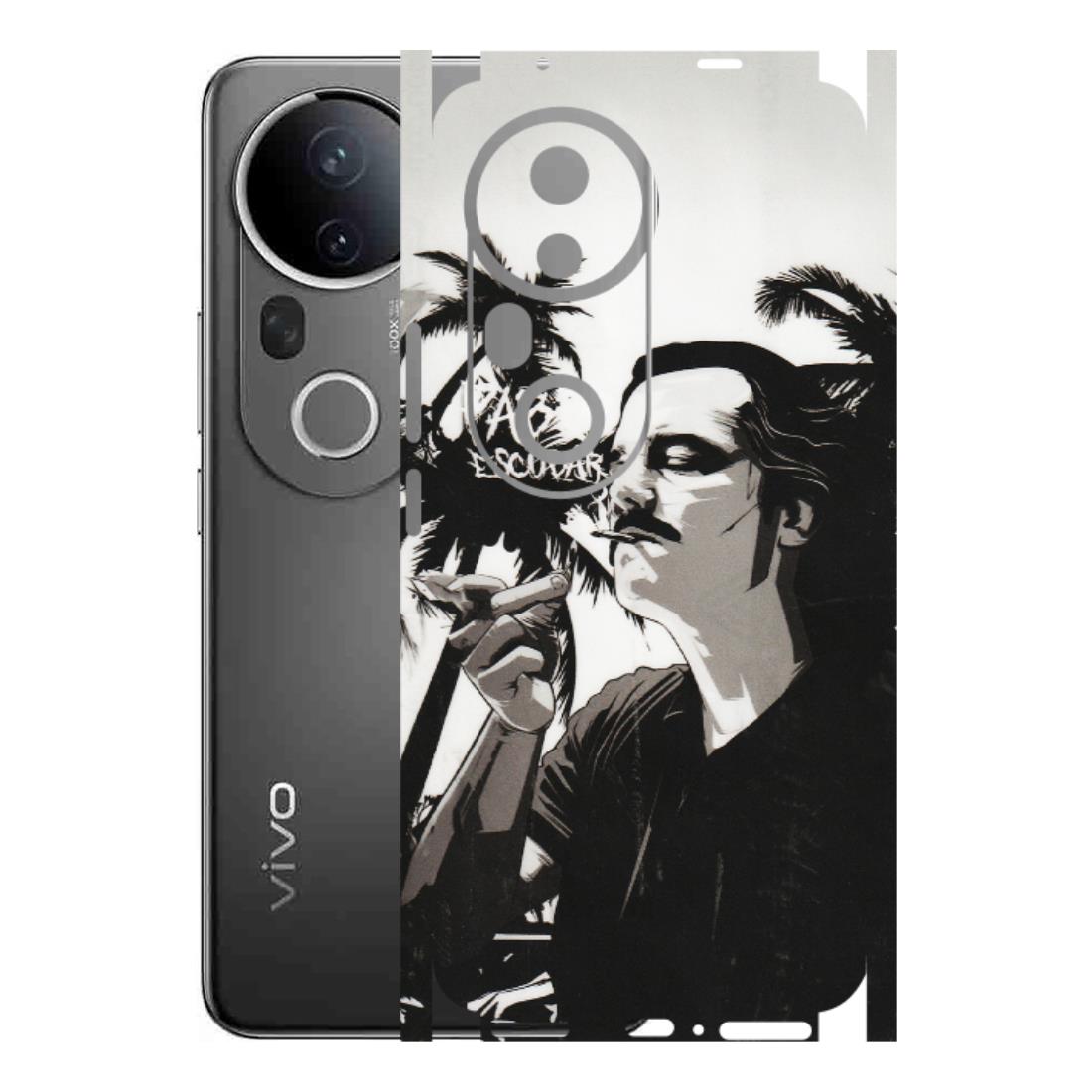 VIVO Z/V/X/T/U/S Series Phone Skins (All Models) - Pab Escobar - Transparent Finish (T-05) Vivo T4 Ultra
