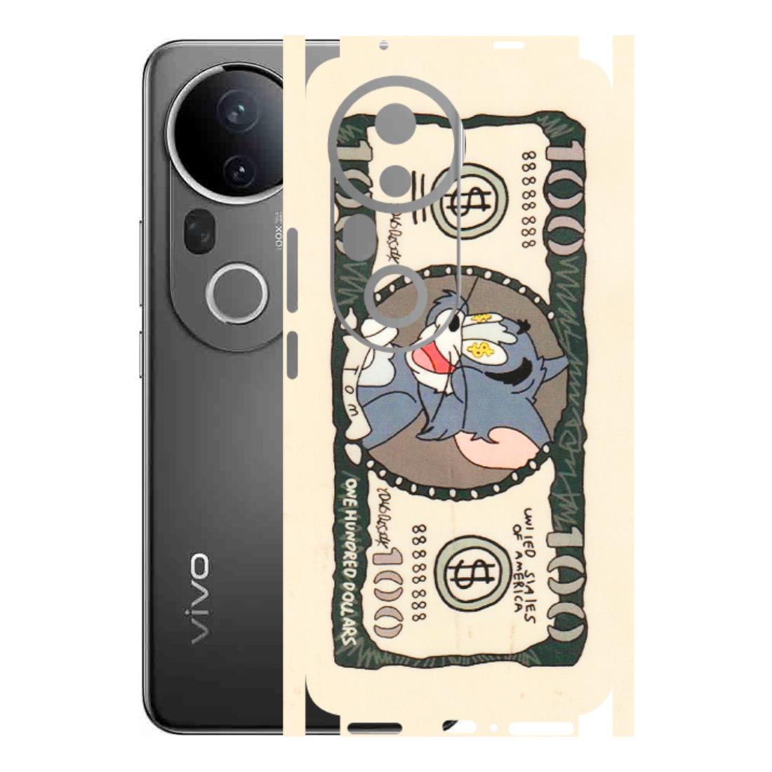 VIVO Z/V/X/T/U/S Series Phone Skins (All Models) - One Hundred Dollar Tom - Transparent Finish (T-16) Vivo T4 Ultra