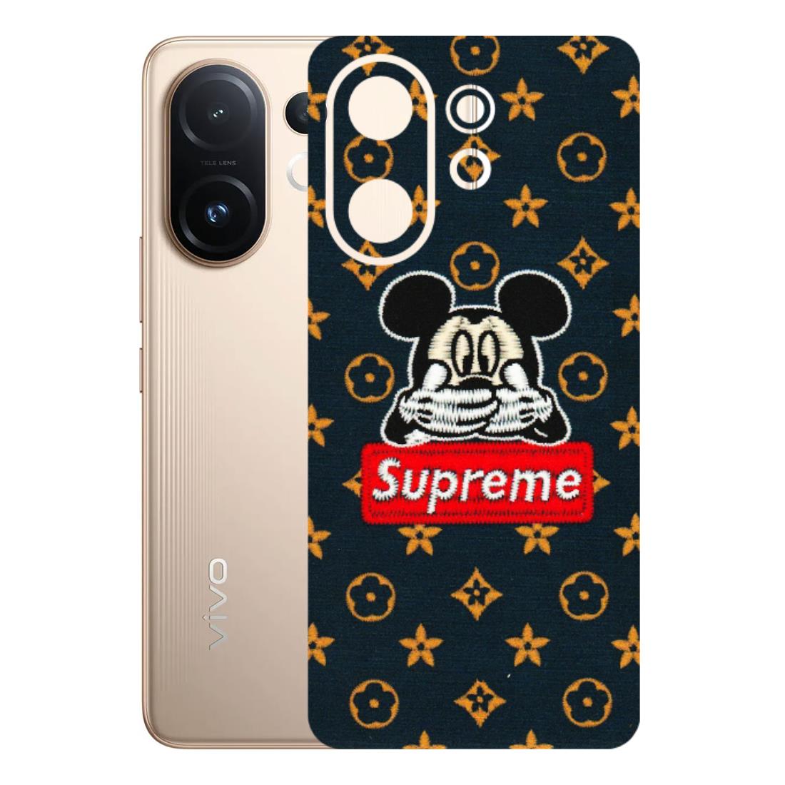 VIVO Z/V/X/T/U/S Series Phone Skins (All Models) - Mickey Supreme - Matte Finish (M-83) Vivo T4 pro