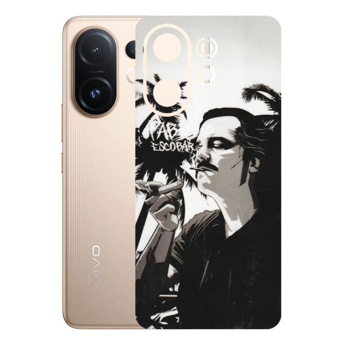 VIVO Z/V/X/T/U/S Series Phone Skins (All Models) - Pab Escobar - Transparent Finish (T-05) Vivo T4 pro
