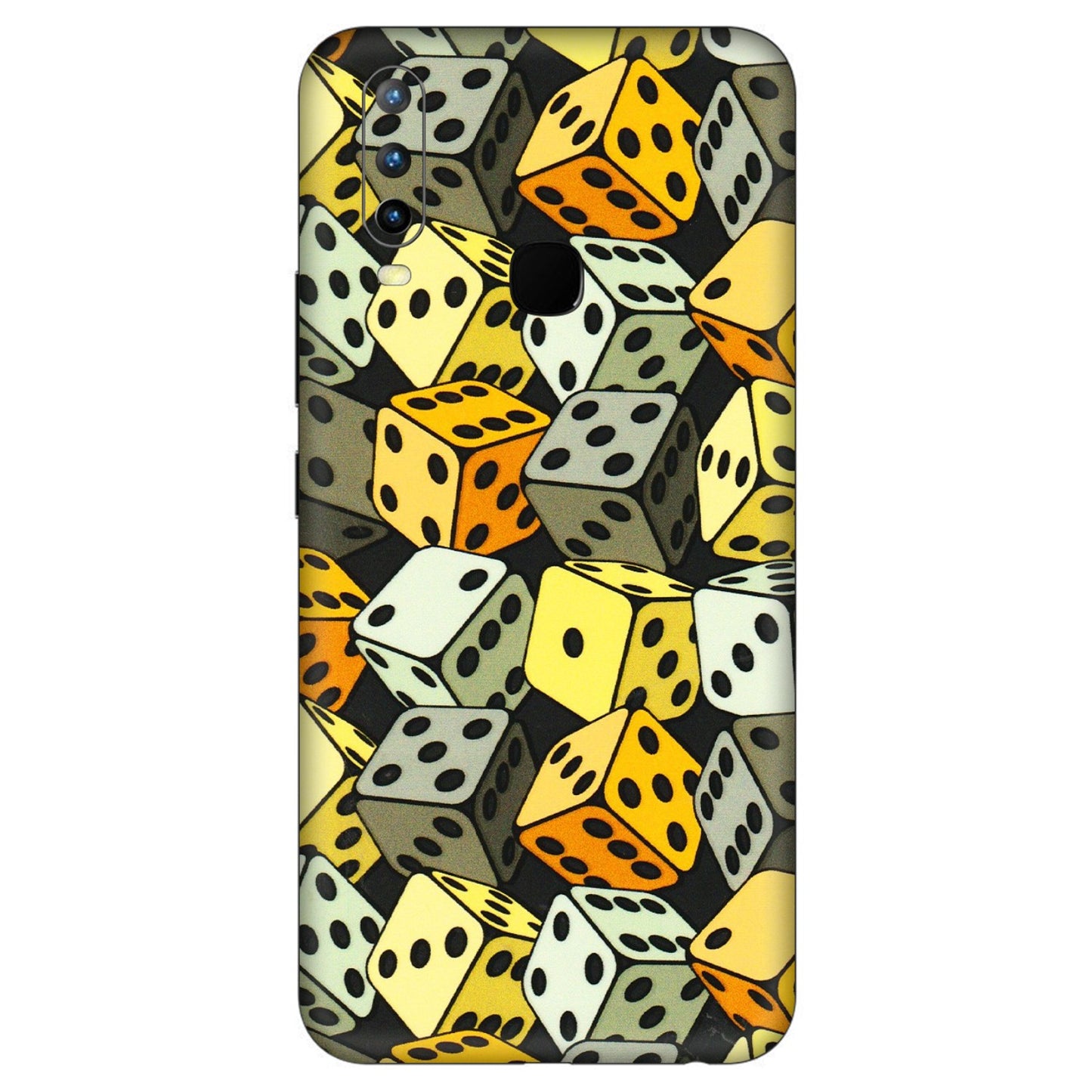 VIVO Z/V/X/T/U/S Series Phone Skins (All Models) - Dices Of Life - 3D Embossed Finish (L-04) Vivo U10