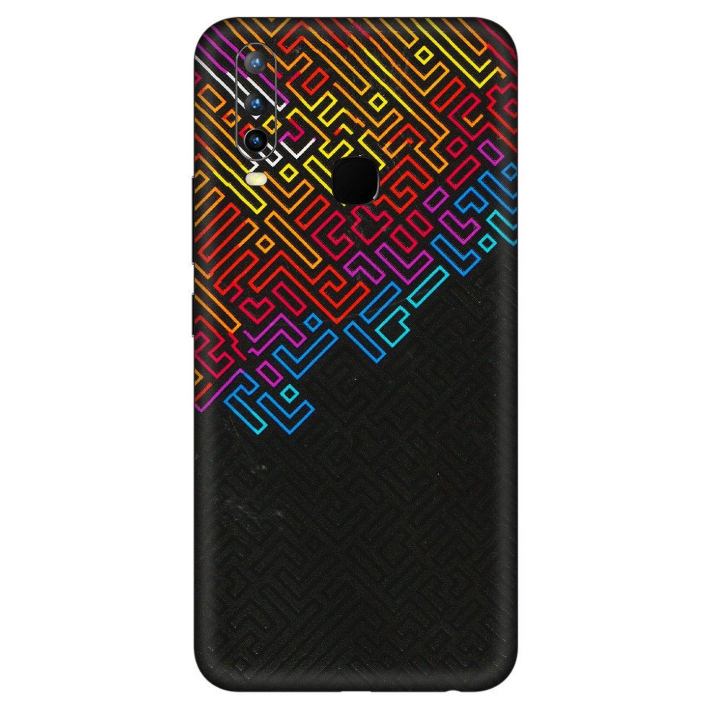 VIVO Z/V/X/T/U/S Series Phone Skins (All Models) - Dotme Pattern Art - 3D Embossed Finish (L-121) Vivo U10