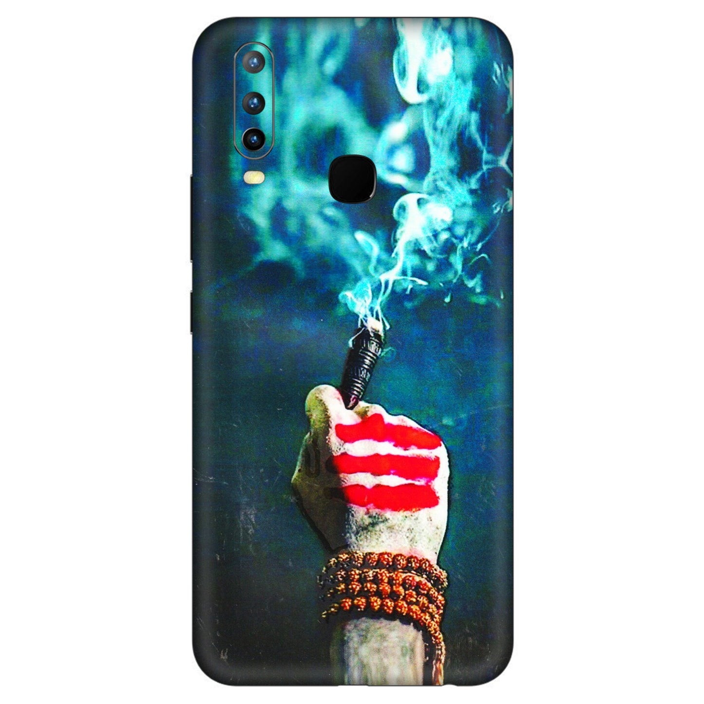 VIVO Z/V/X/T/U/S Series Phone Skins (All Models) - Mahadev Bhakt - 3D Embossed Finish (L-146) Vivo U10