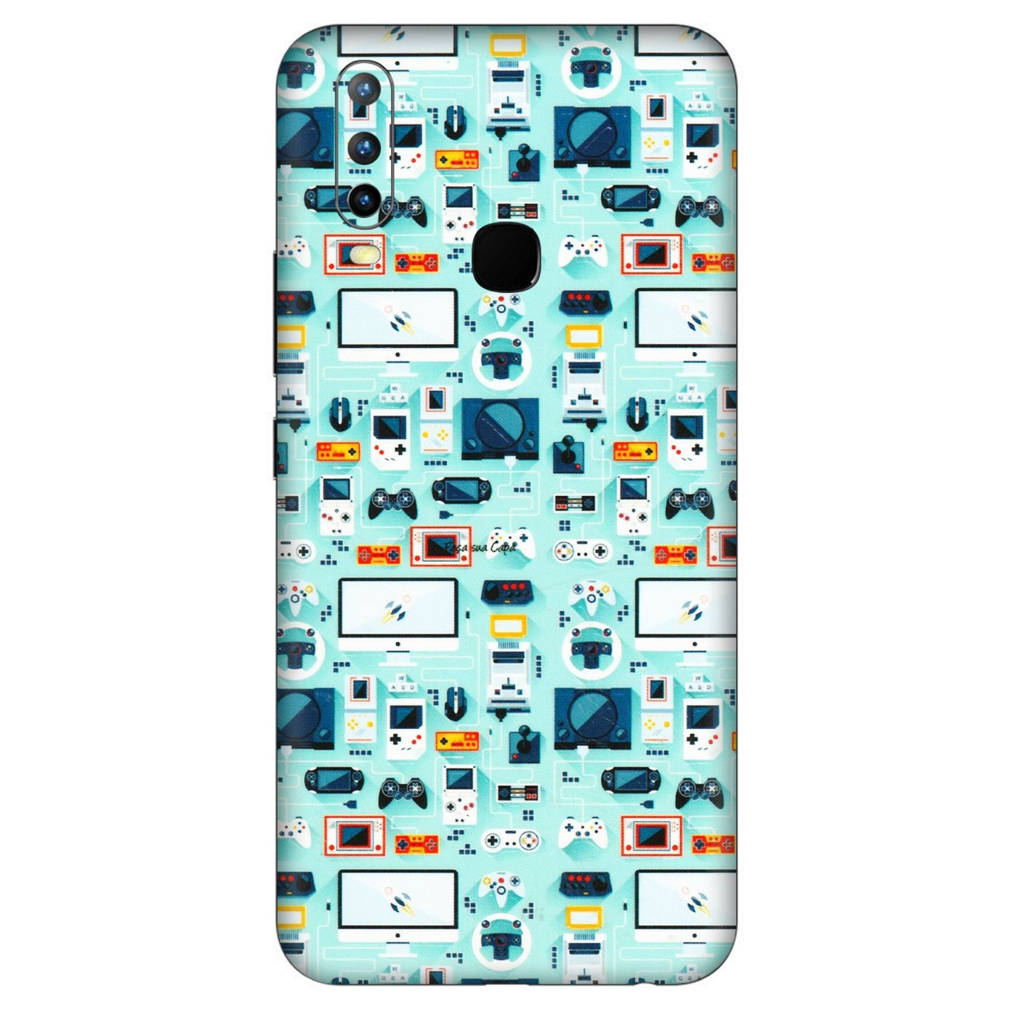 VIVO Z/V/X/T/U/S Series Phone Skins (All Models) - Gadgets Doodle - 3D Embossed Finish (L-184) Vivo U10