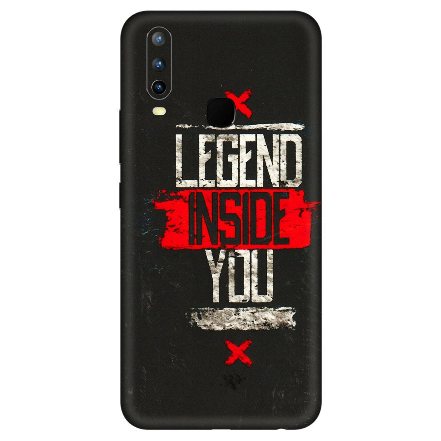 VIVO Z/V/X/T/U/S Series Phone Skins (All Models) - Legend Inside You - 3D Embossed Finish (L-186) Vivo U10