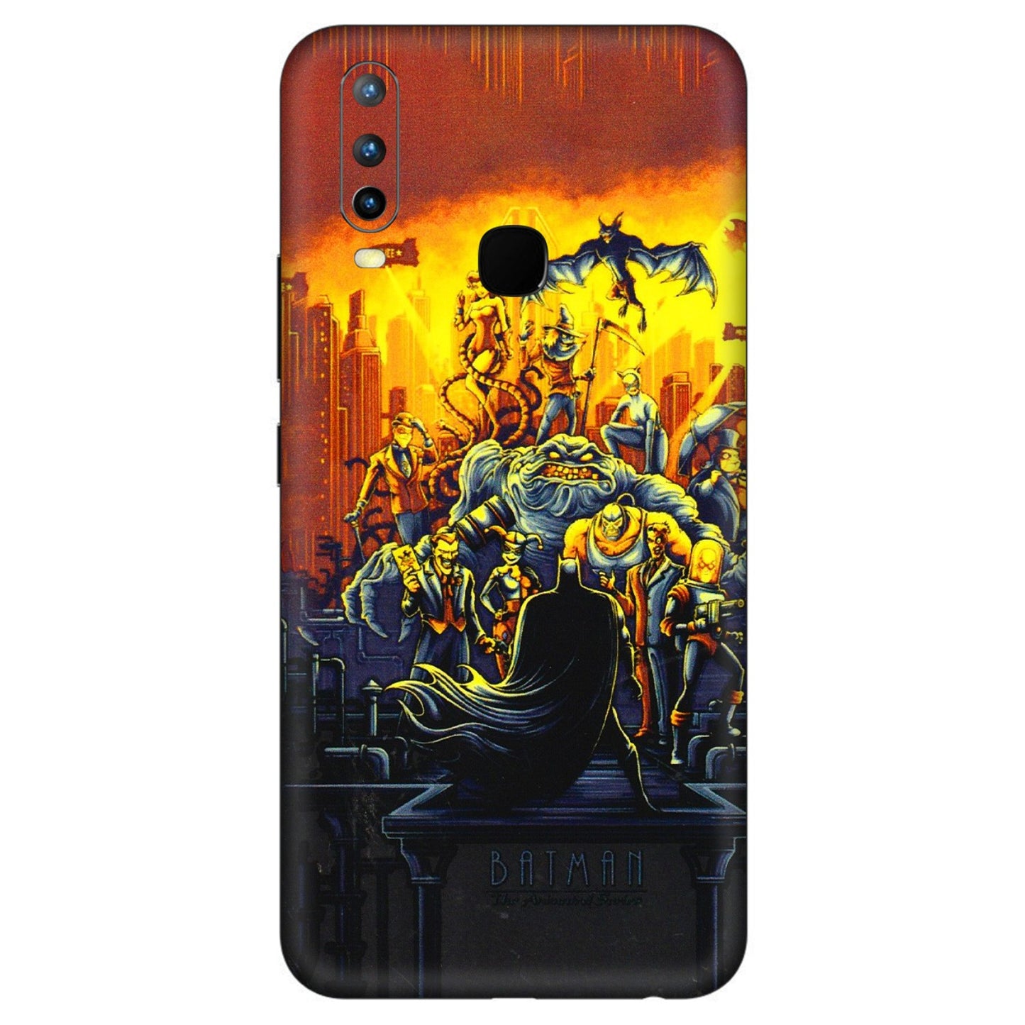 VIVO Z/V/X/T/U/S Series Phone Skins (All Models) - Games Doodles - 3D Embossed Finish (L-24) Vivo U10