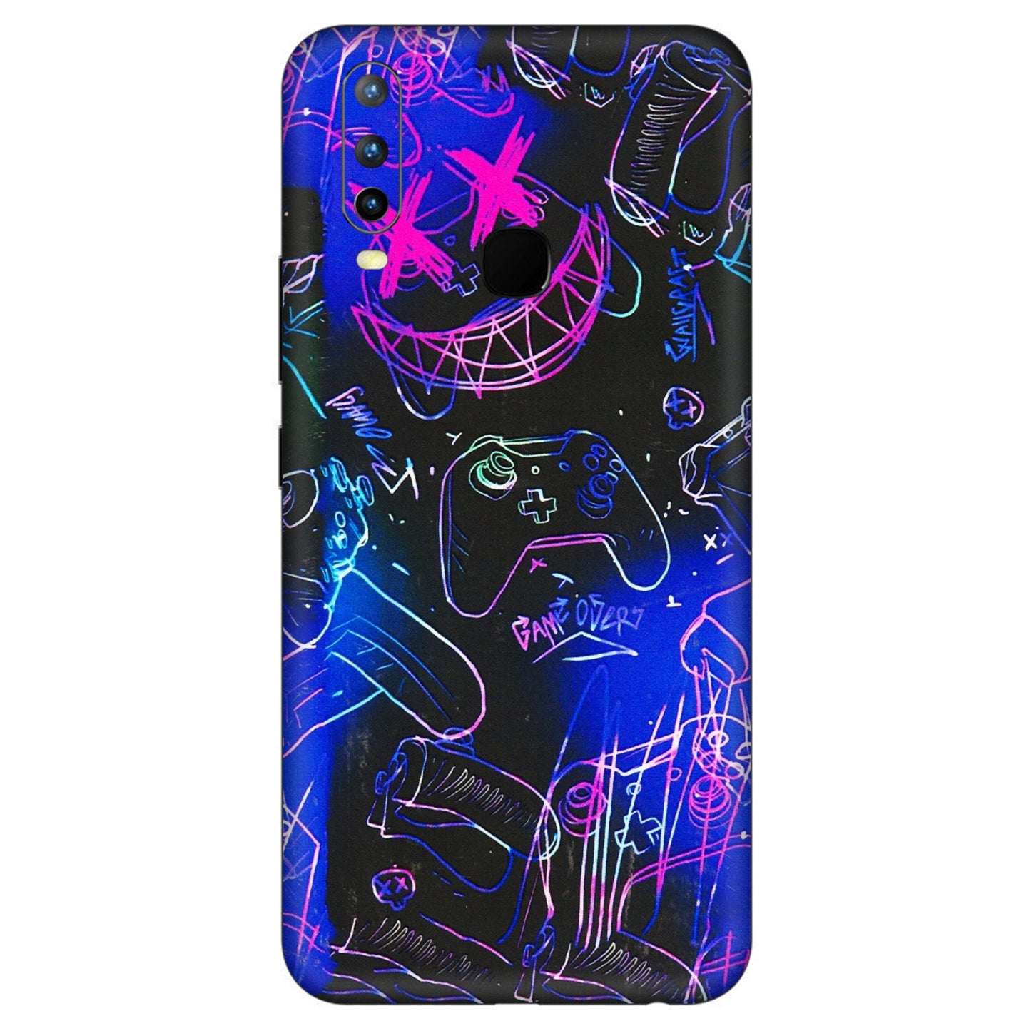VIVO Z/V/X/T/U/S Series Phone Skins (All Models) - Gamers Paradise - 3D Embossed Finish (L-258) Vivo U10